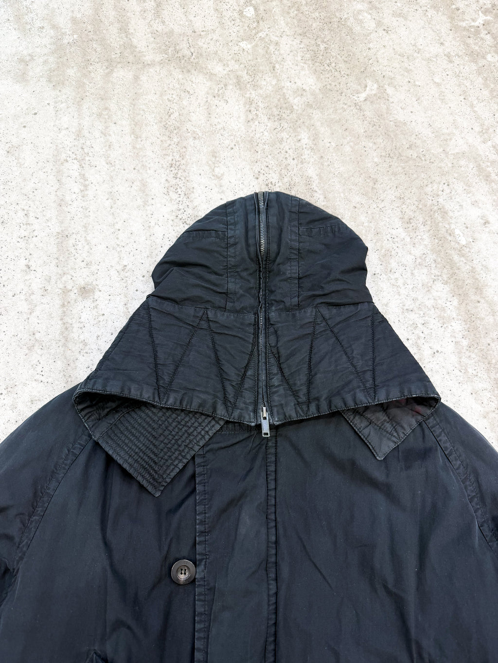 2000’s Gucci by Tom Ford N2B Jacket with Asymetrical Hood