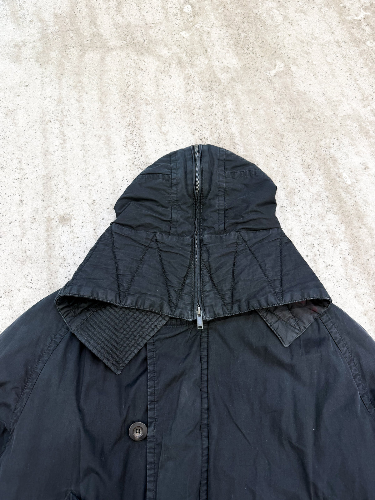 2000’s Gucci by Tom Ford N2B Jacket with Asymetrical Hood