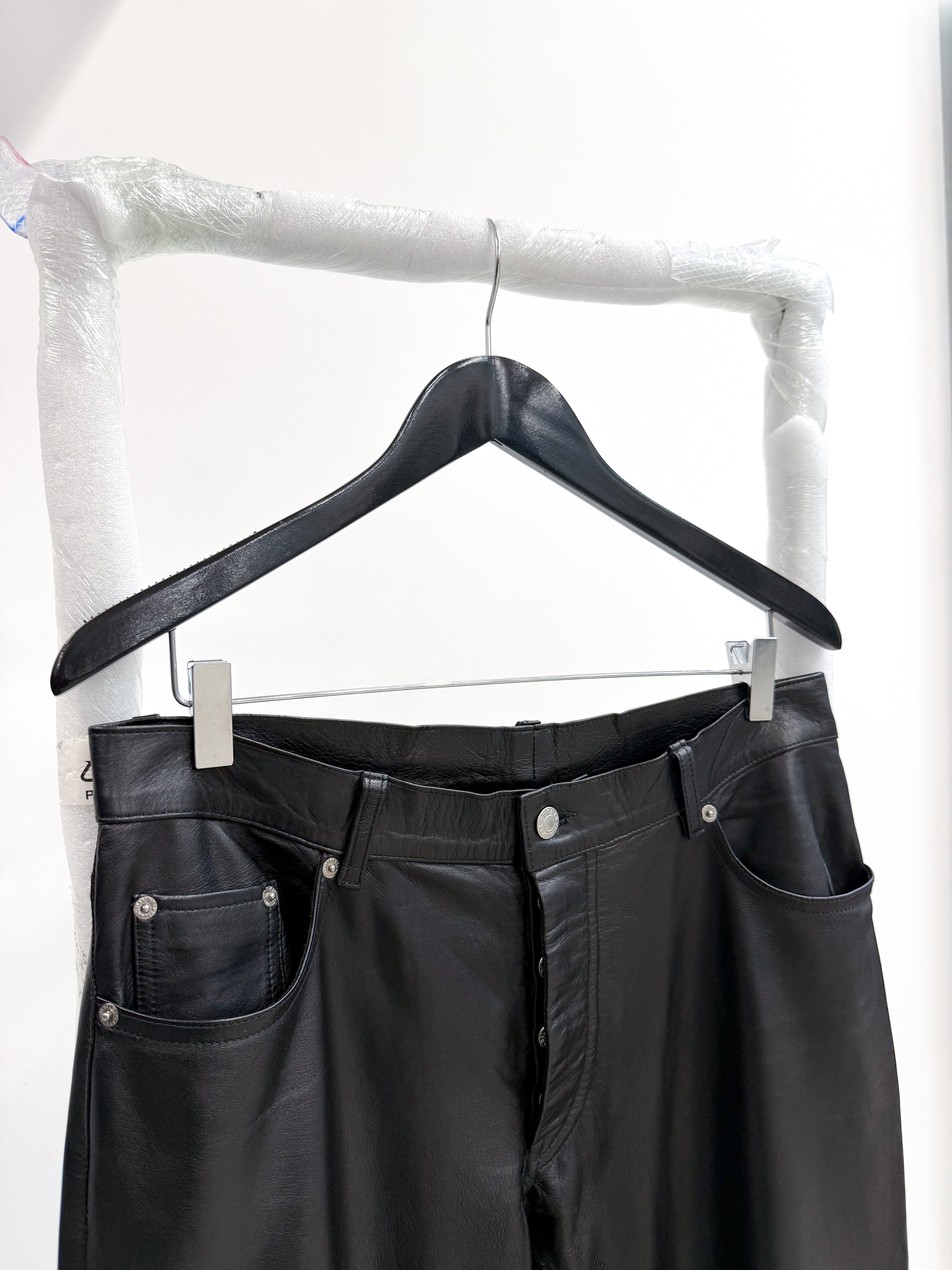 1998 Helmut Lang Nappa Leather 5-Pocket