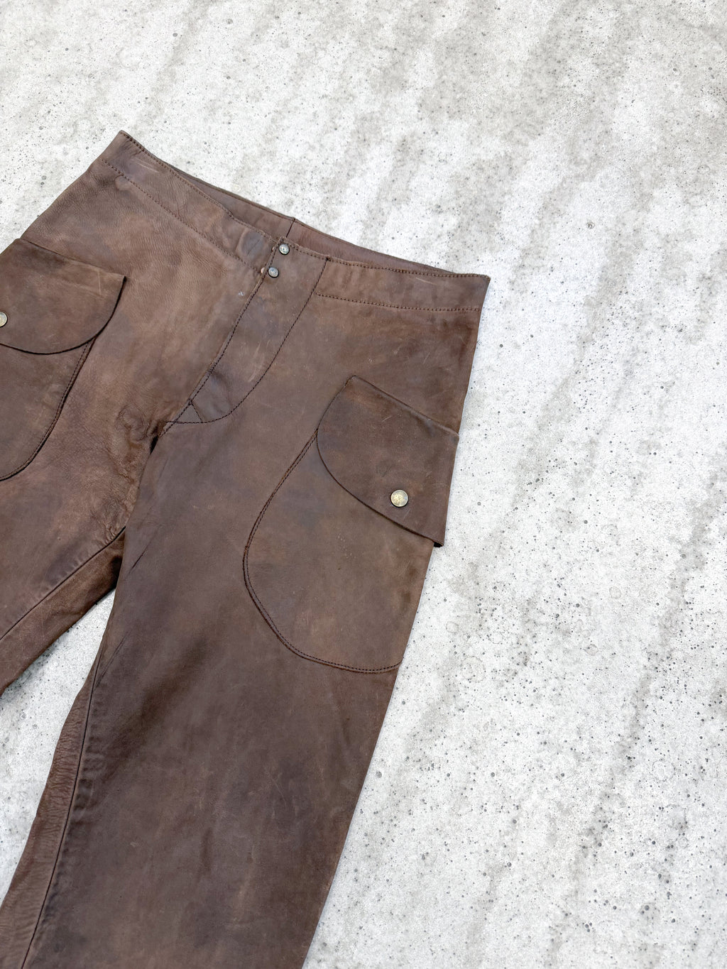 AW2001 Martin Margiela Cowhide Pants