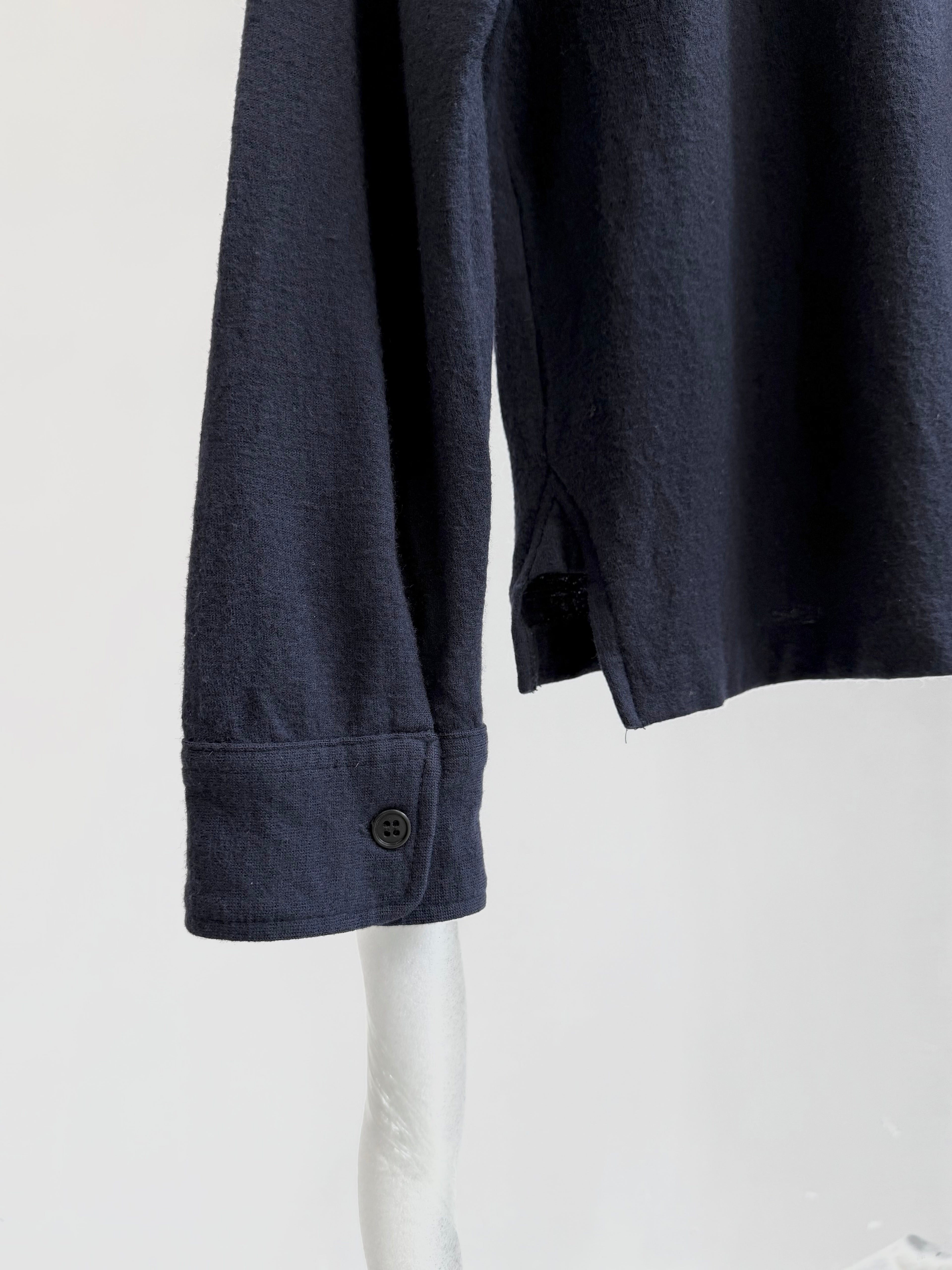 1990’s Yohji Yamamoto Wool Quarter Zip