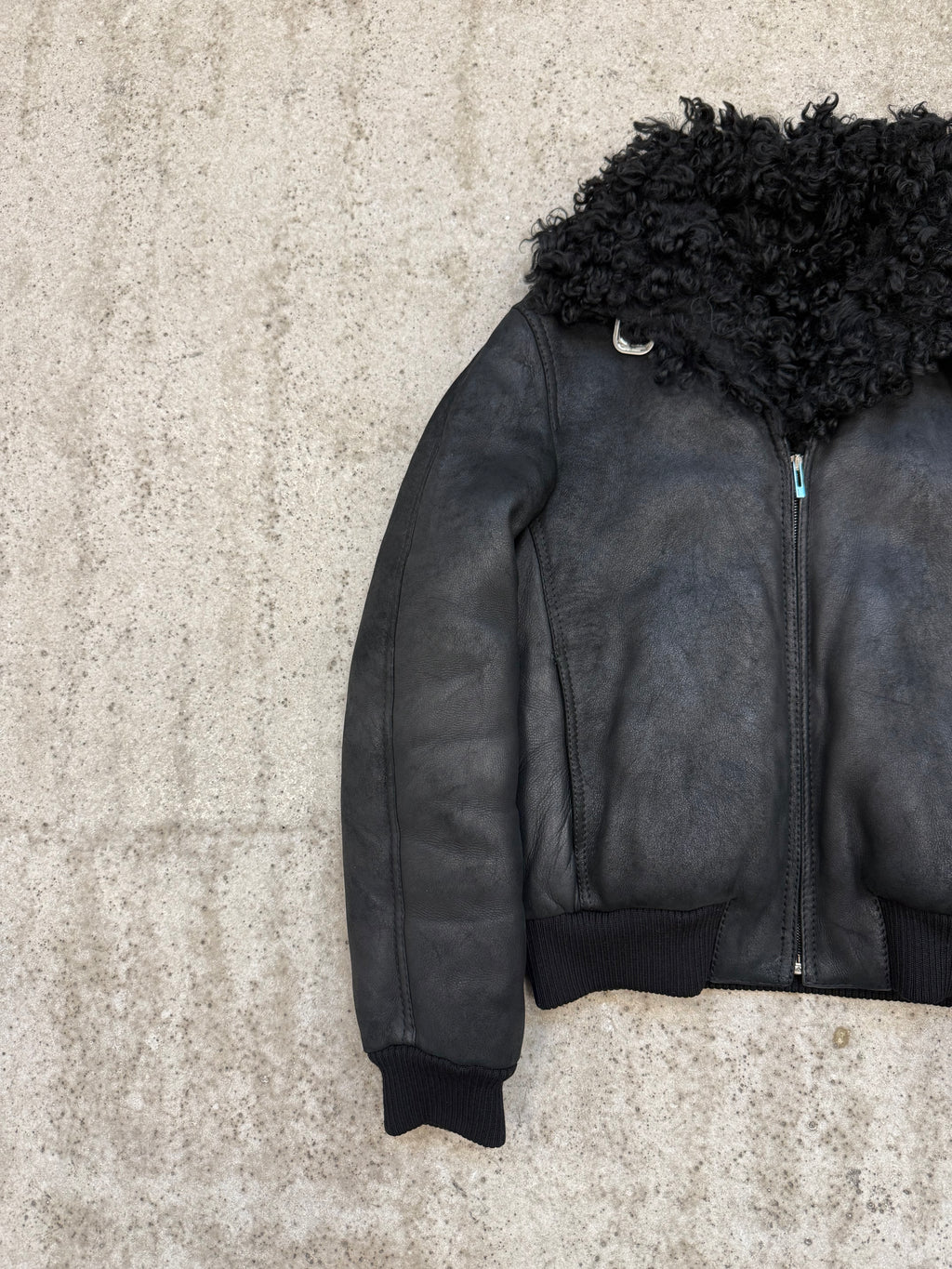 FW2001 Gucci by Tom Ford Mongolian Lamb Shearling Jacket