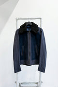 AW2008 Martin Margiela Mixed Material Flight Jacket
