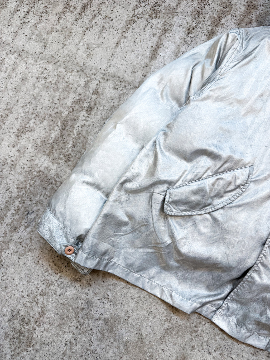 1998 Helmut Lang Silver Eskimo Parka (complete)