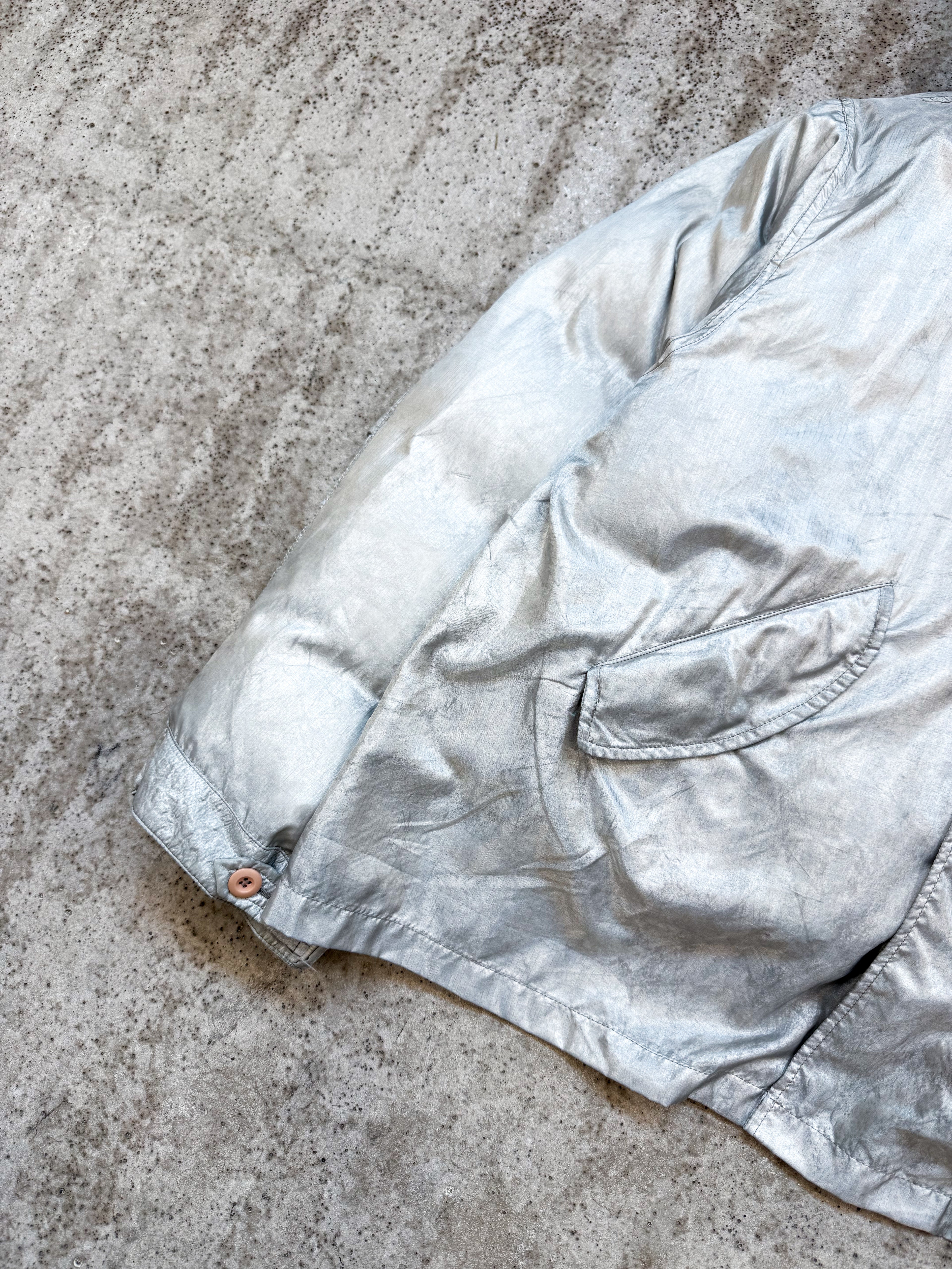 1998 Helmut Lang Silver Eskimo Parka (complete)