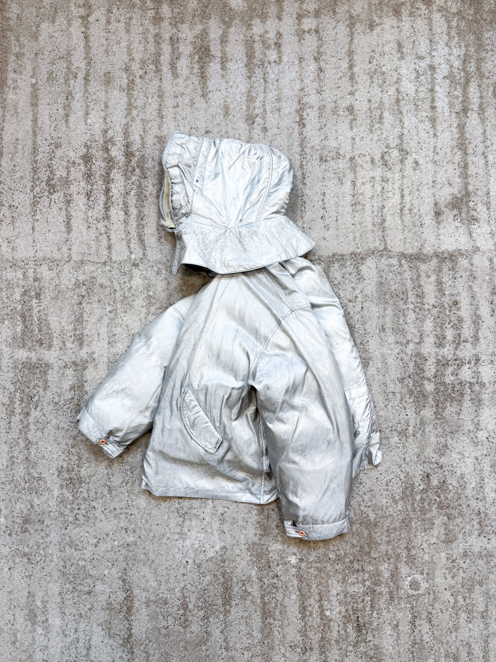 1998 Helmut Lang Silver Eskimo Parka (complete)