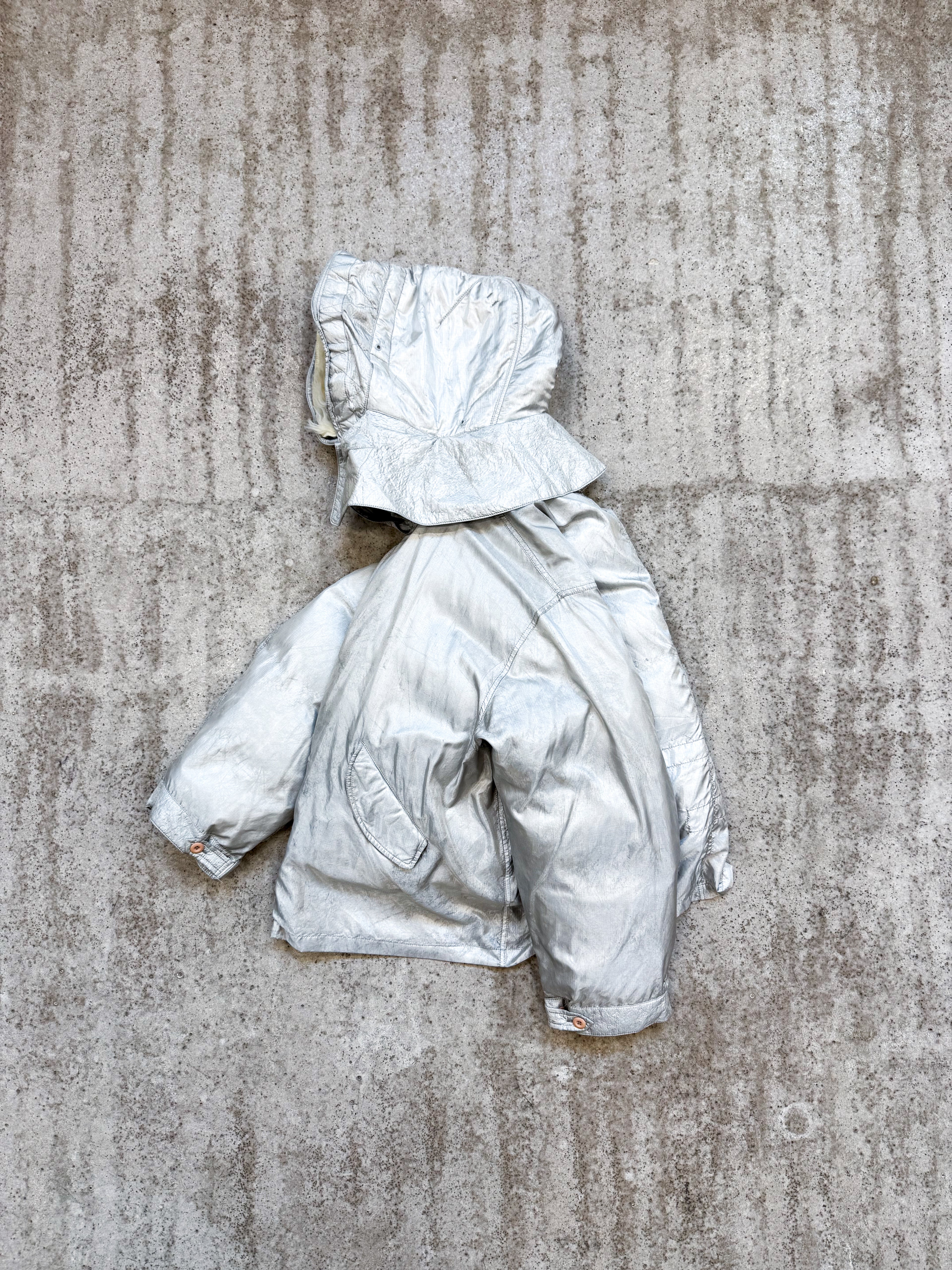 1998 Helmut Lang Silver Eskimo Parka (complete)