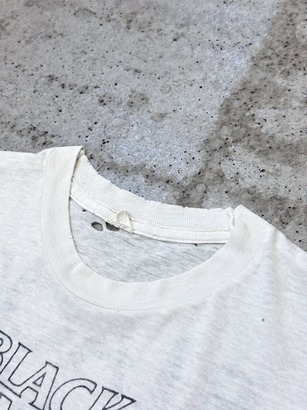 1980's Black Flag 'Everything Went Black' Short-Sleeve Shirt