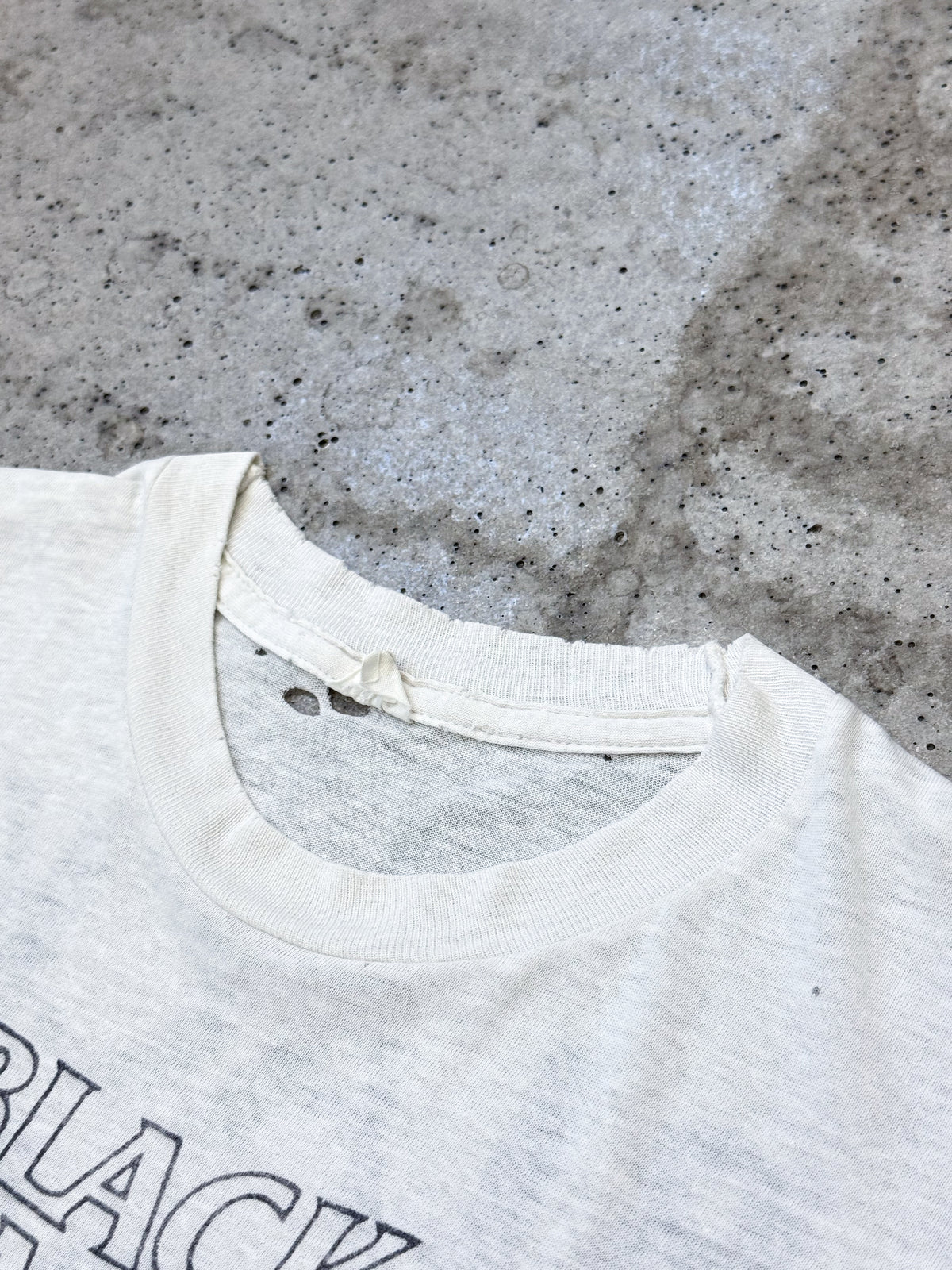 1980's Black Flag 'Everything Went Black' Short-Sleeve Shirt