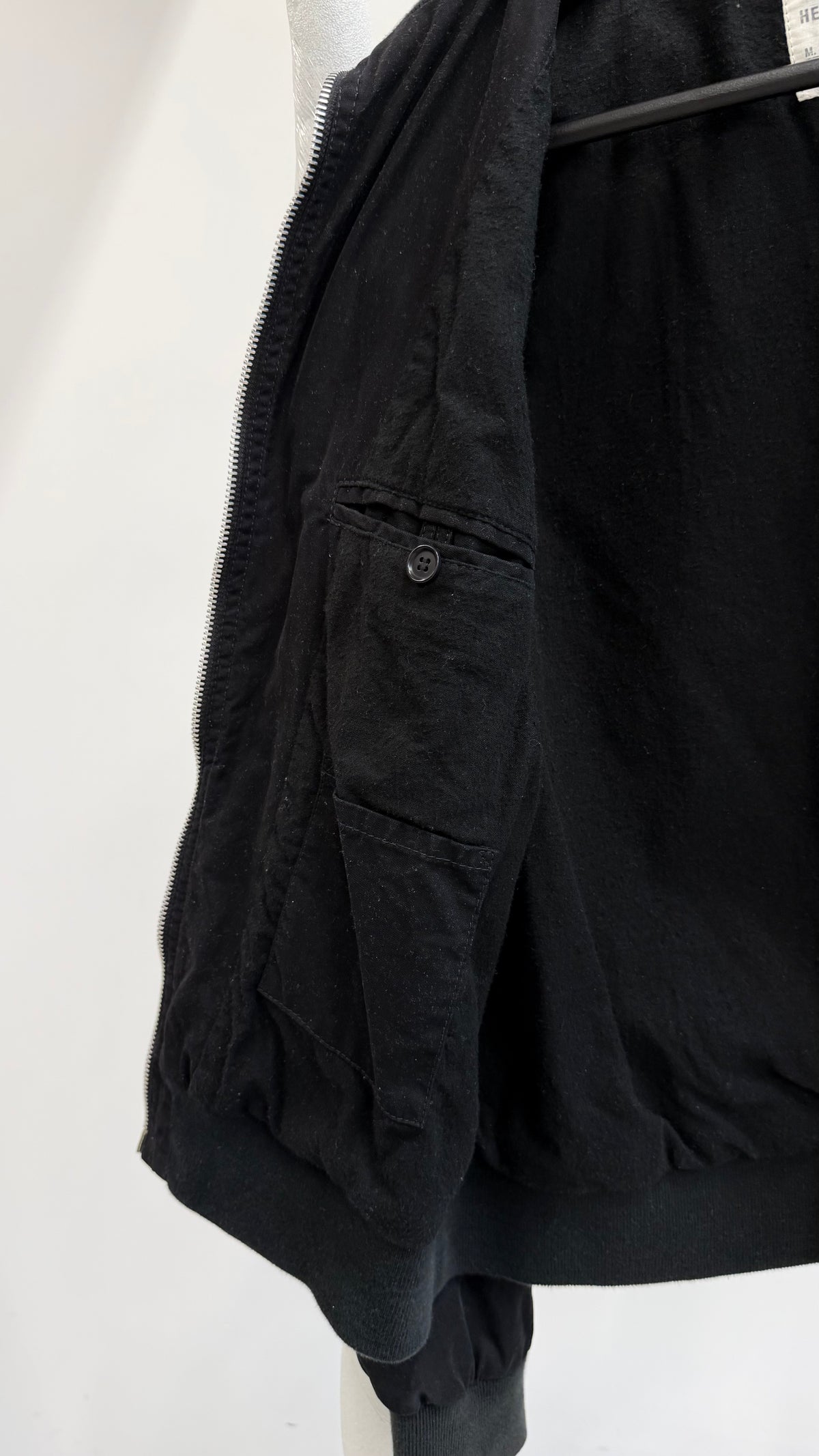 1999 Helmut Lang High-Neck Bomber Jacket
