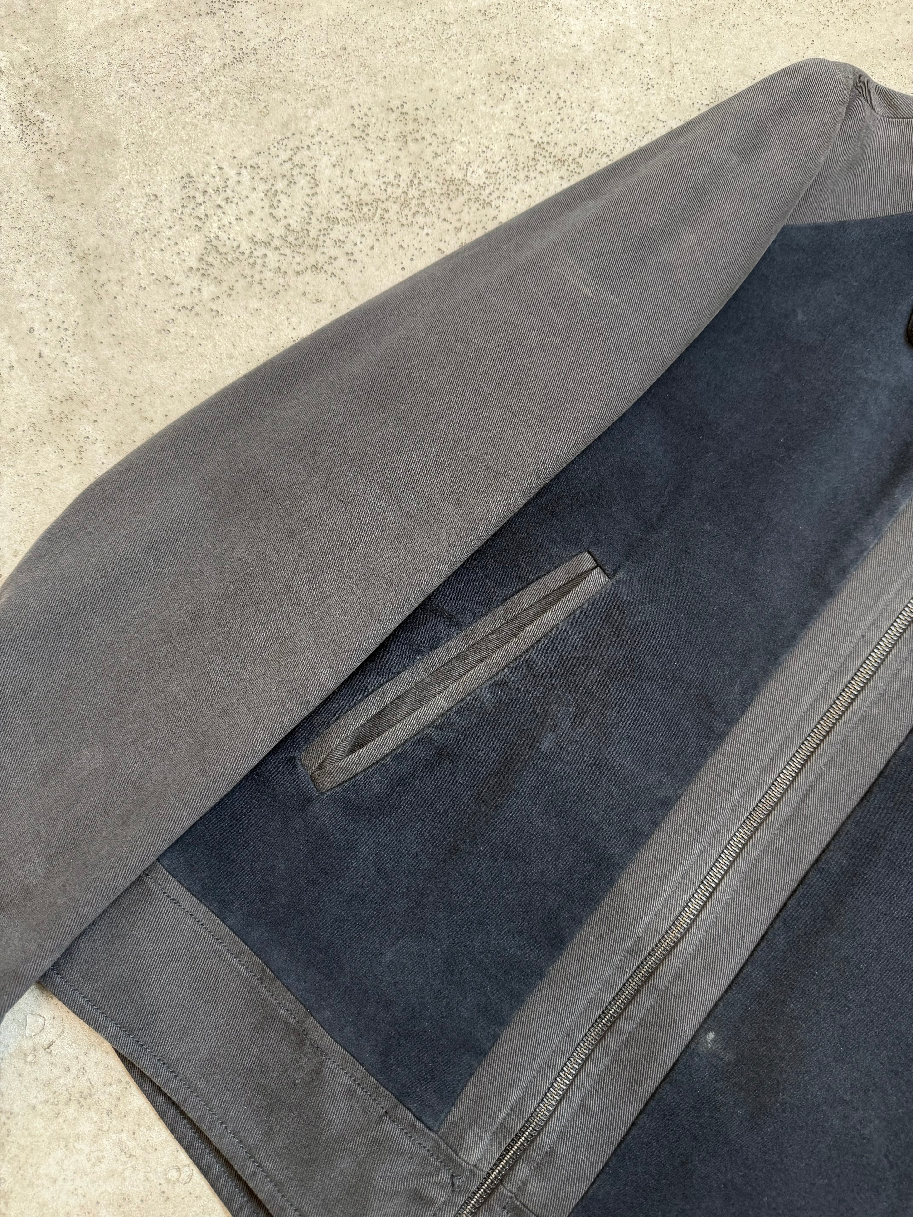 AW2008 Martin Margiela Mixed Material Flight Jacket