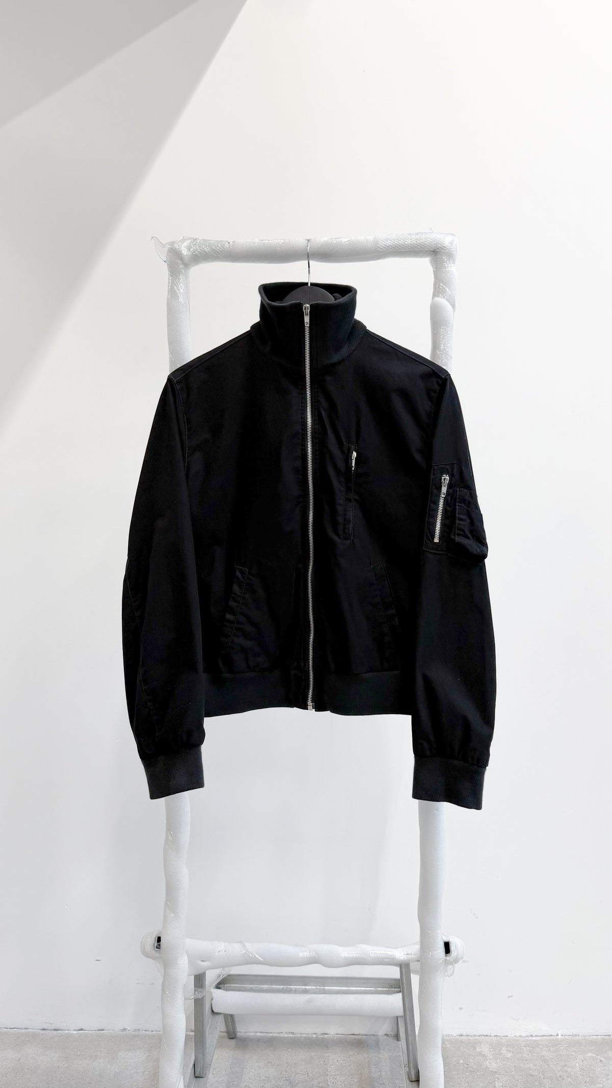 1999 Helmut Lang High-Neck Bomber Jacket