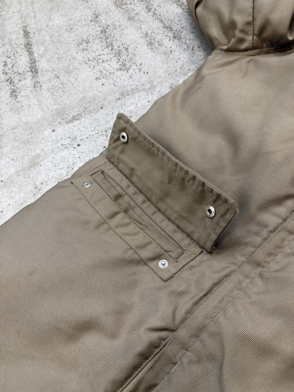 AW2000 Helmut Lang Ballistic Nylon Parka with Removable Down Liner