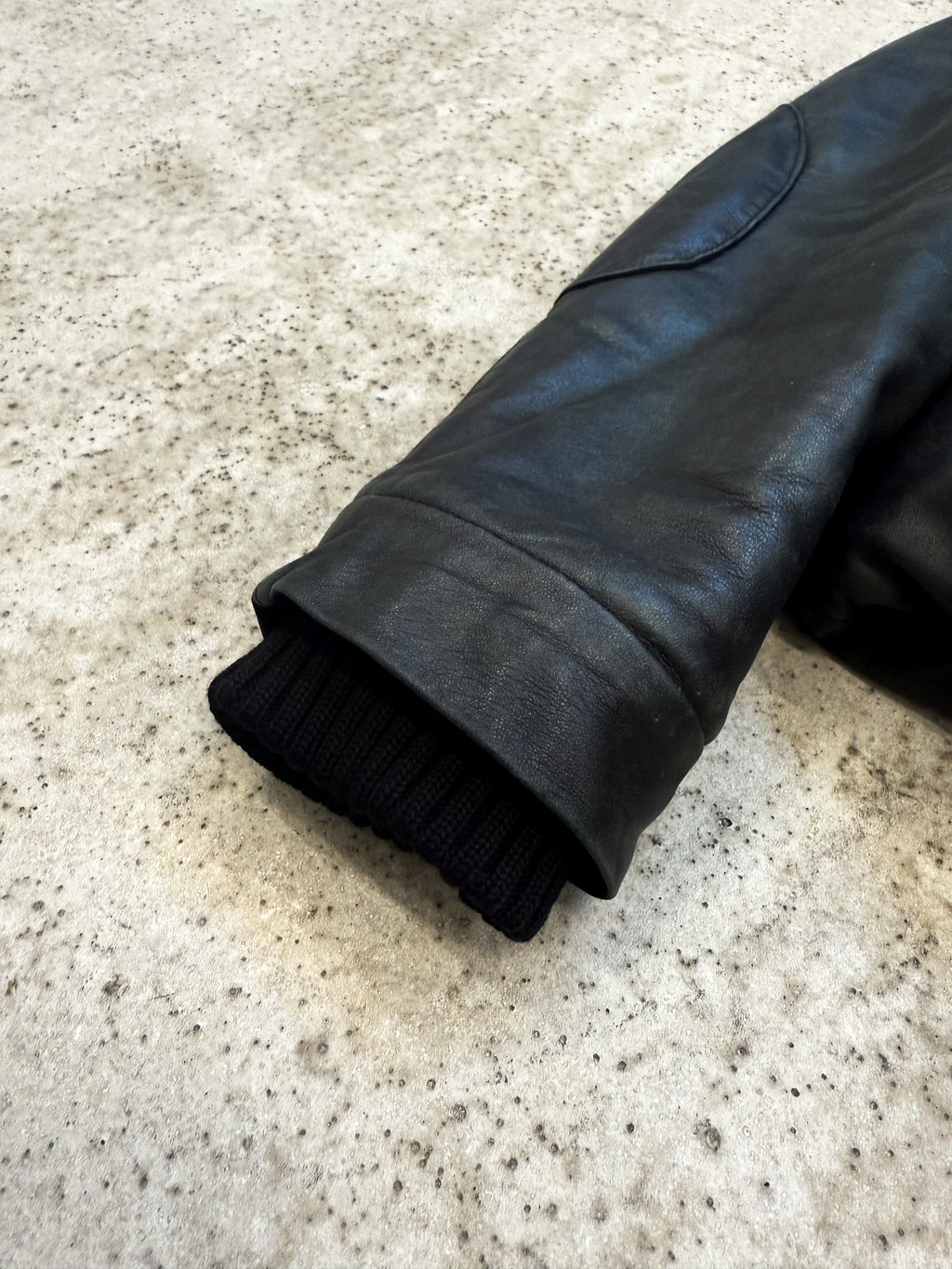 2006 Balenciaga by Nicolas Ghesquière Calf Leather Goose Down Jacket