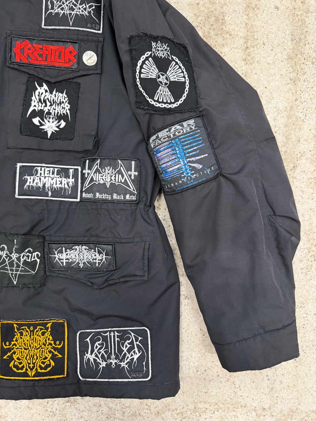 2000's Black Metal Custom Battle Jacket