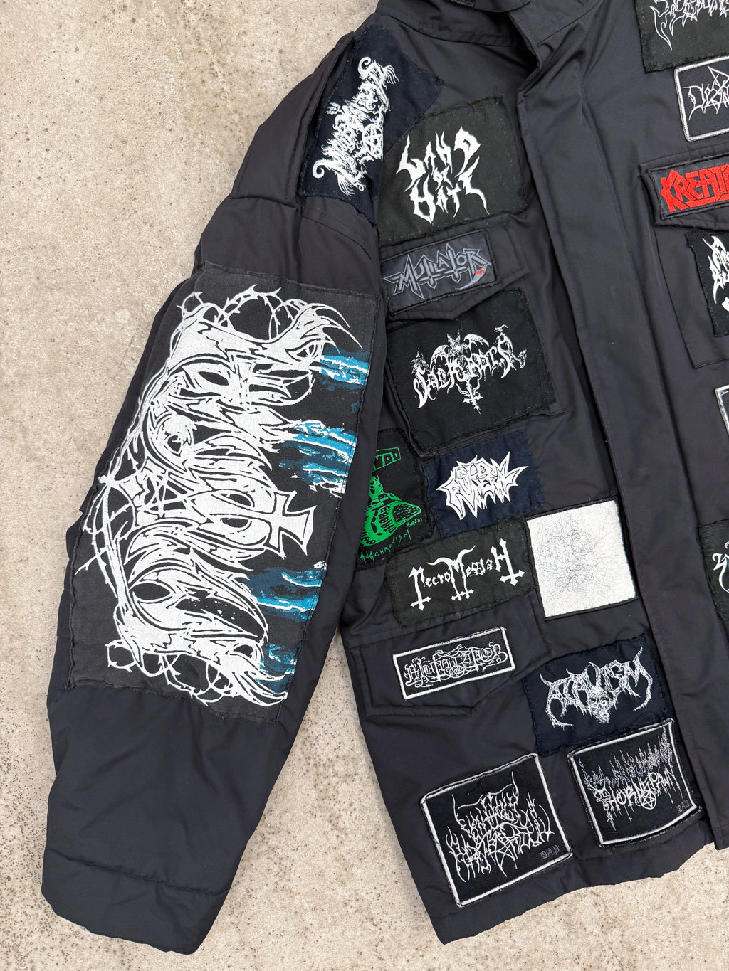2000's Black Metal Custom Battle Jacket