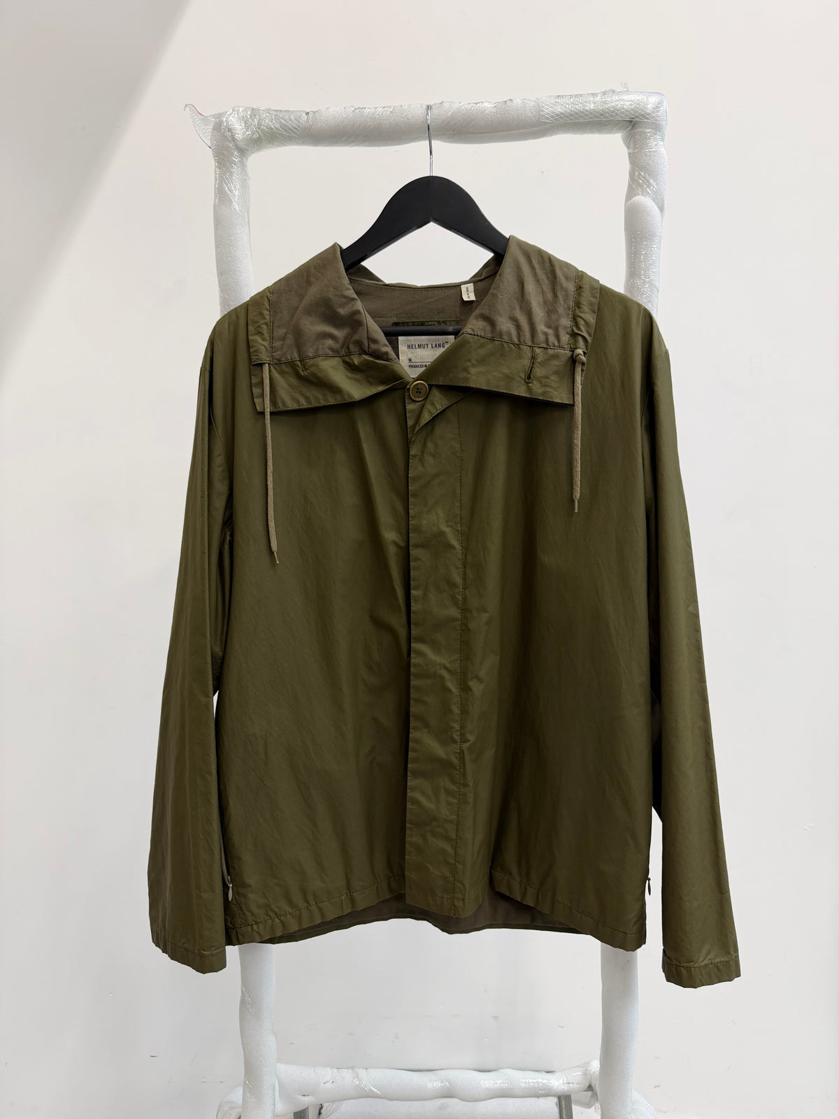 SS1999 Helmut Lang Light High-Neck Buttoned Jacket