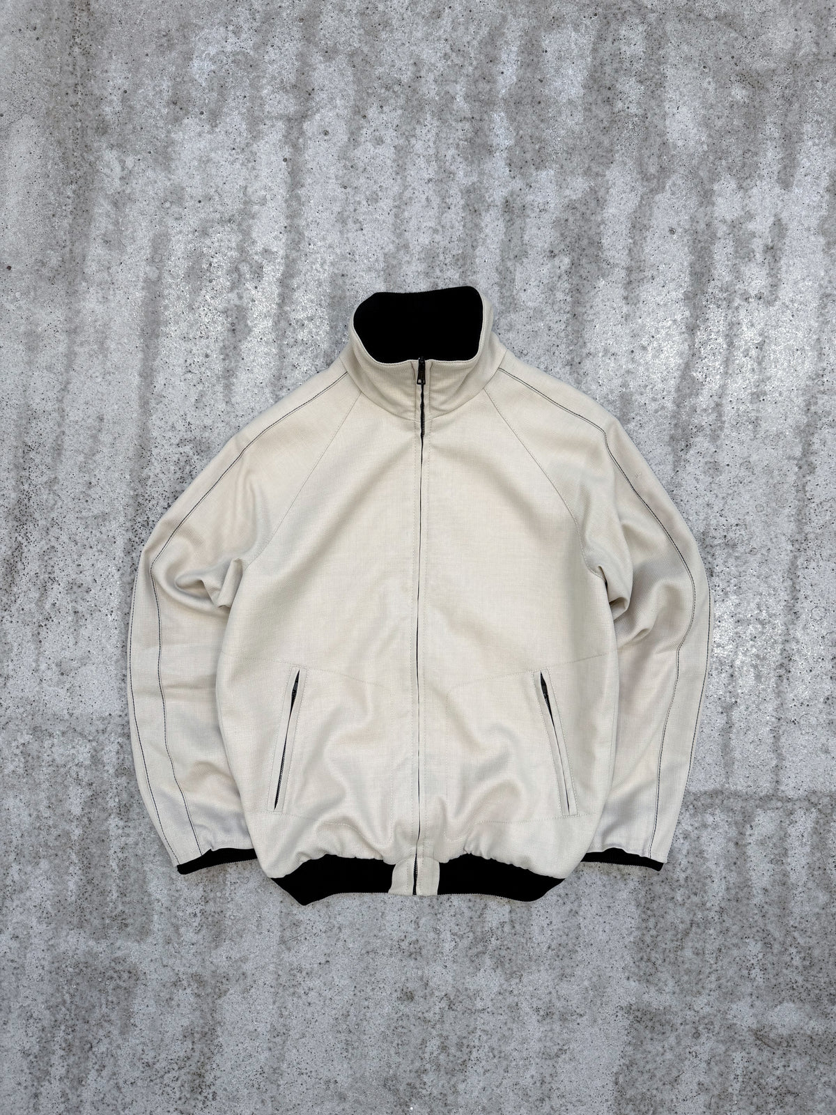 2007 Balenciaga by Nicolas Ghesquière Wool Track Jacket