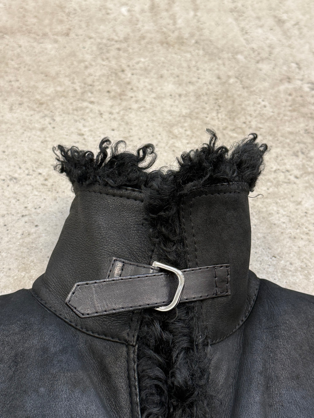 FW2001 Gucci by Tom Ford Mongolian Lamb Shearling Jacket