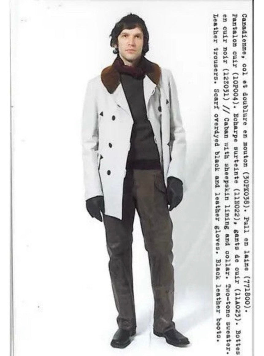 AW2001 Martin Margiela Cowhide Pants