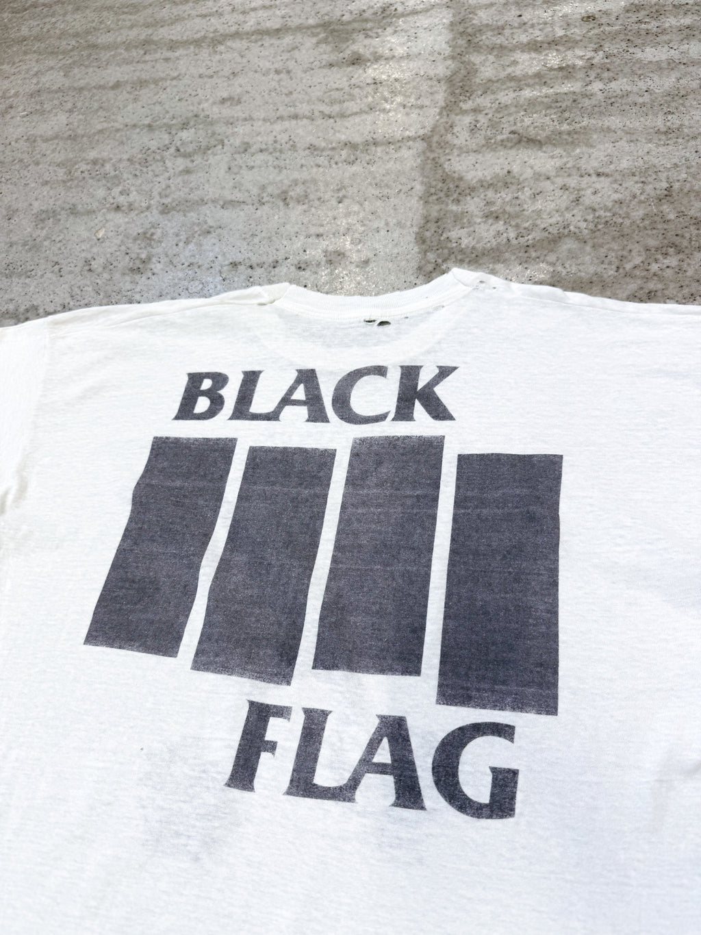 1980's Black Flag 'Everything Went Black' Short-Sleeve Shirt