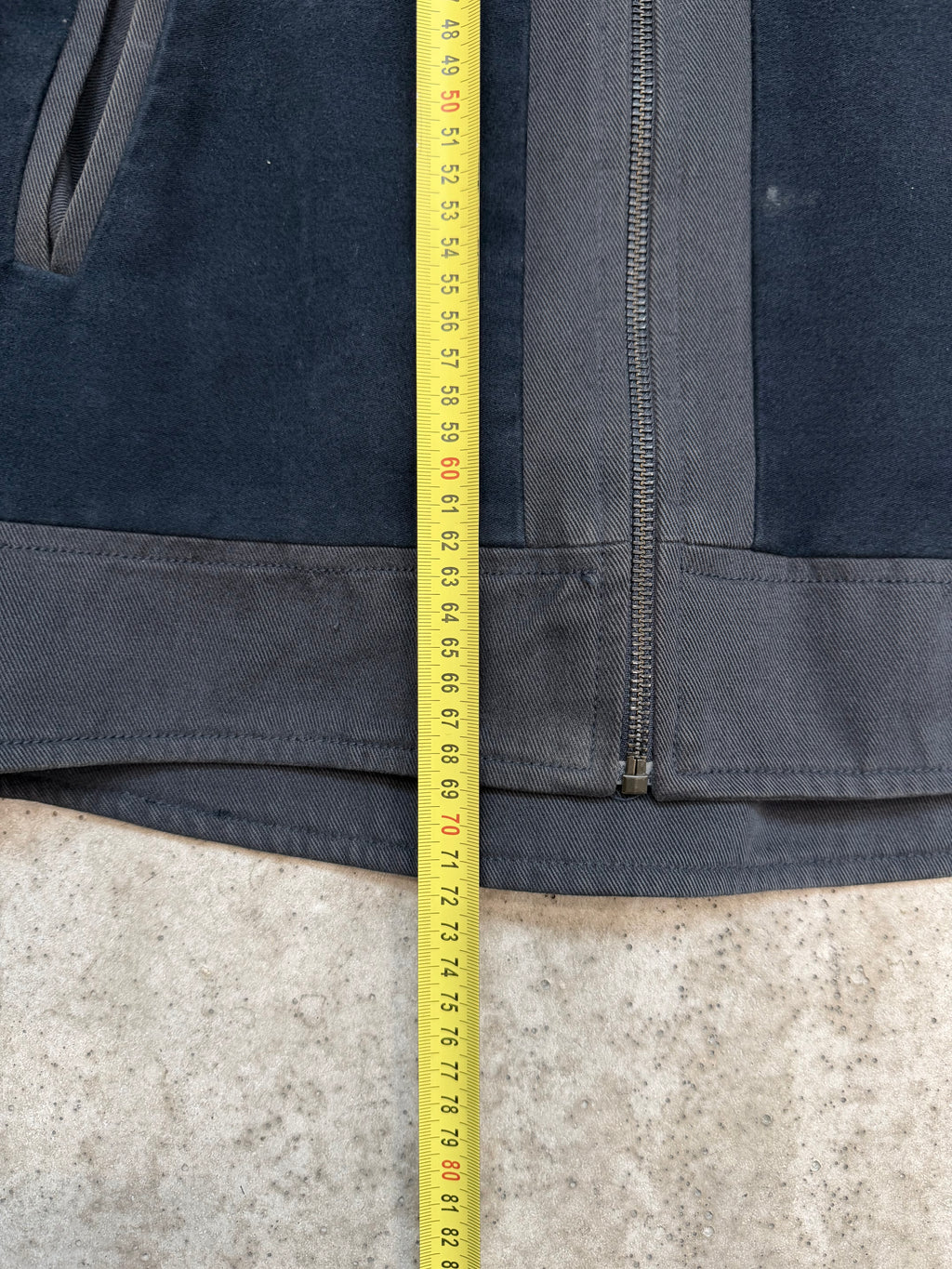 AW2008 Martin Margiela Mixed Material Flight Jacket