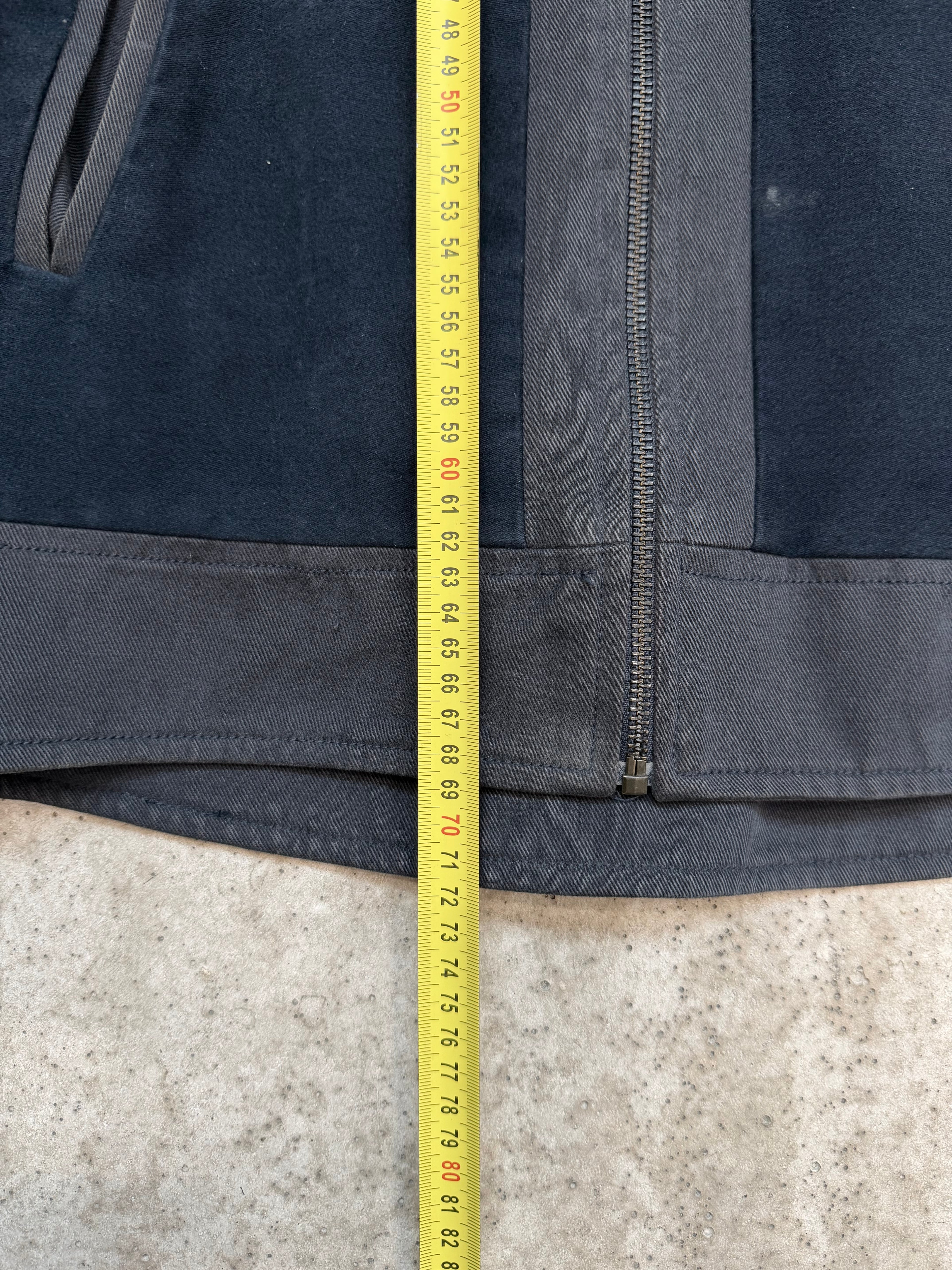 AW2008 Martin Margiela Mixed Material Flight Jacket