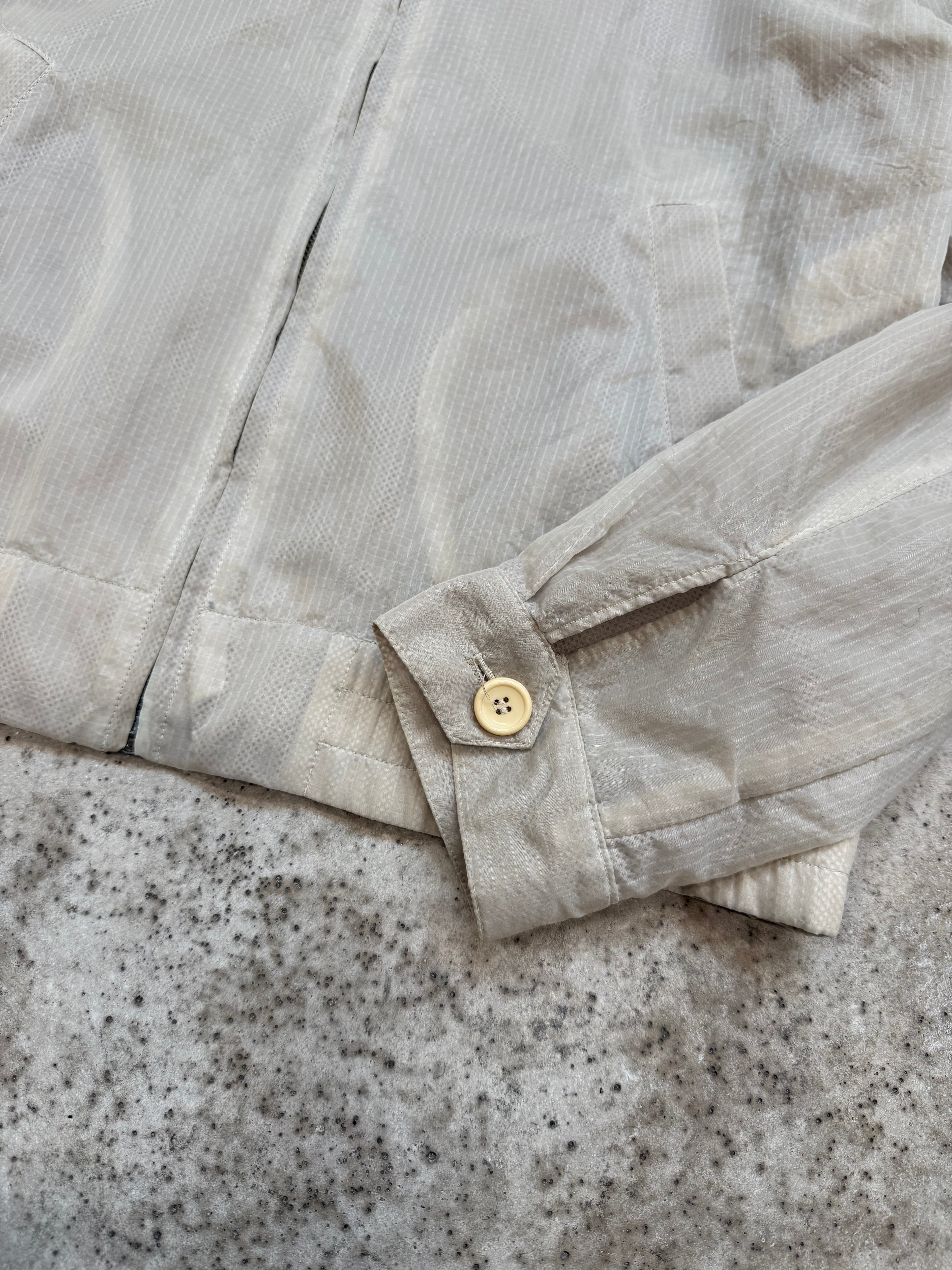 SS2005 Raf Simons Transparent Nylon Harrington Jacket