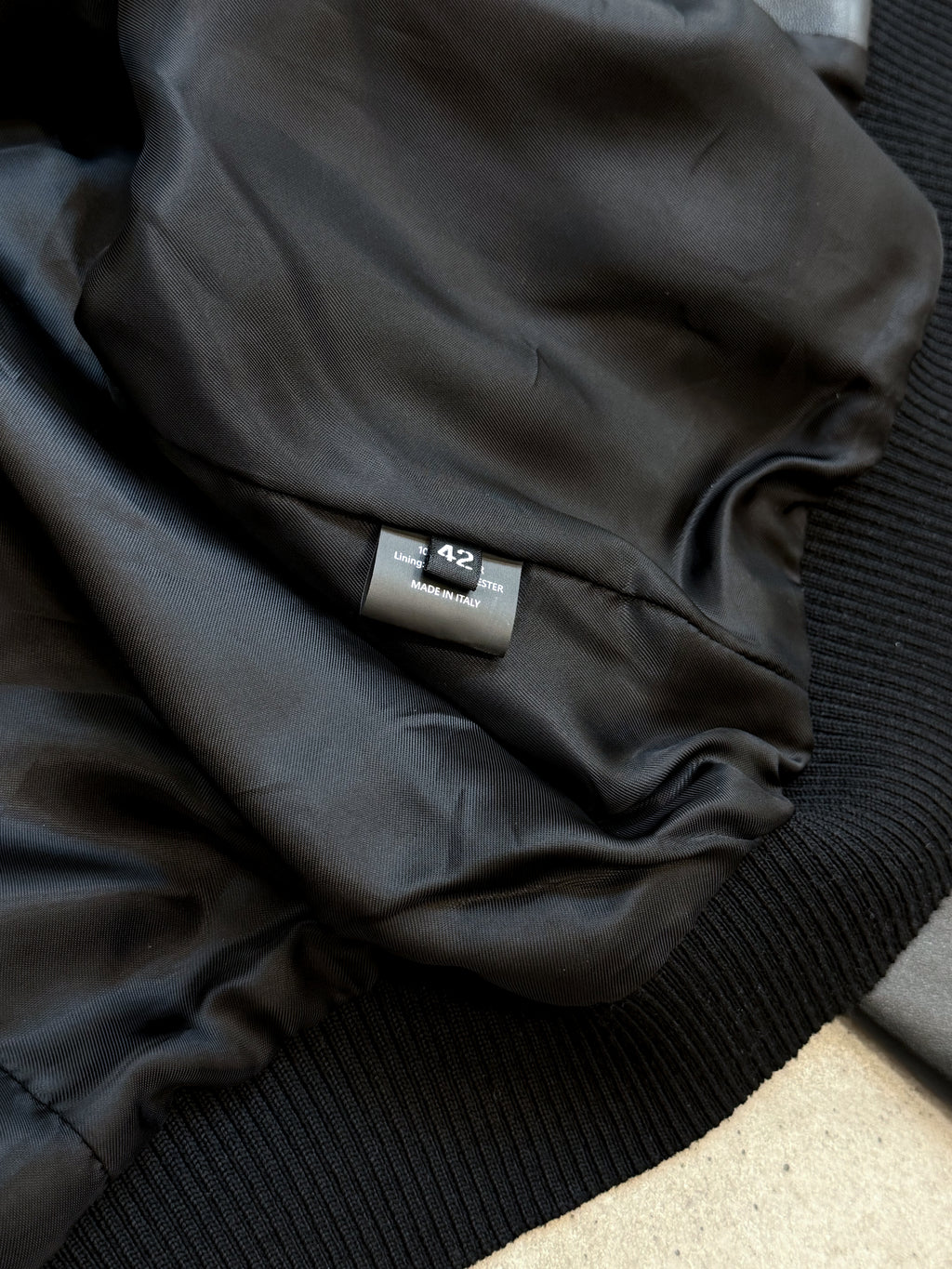 SS2000 Gucci by Tom Ford Lamb Leather Bomber Jacket