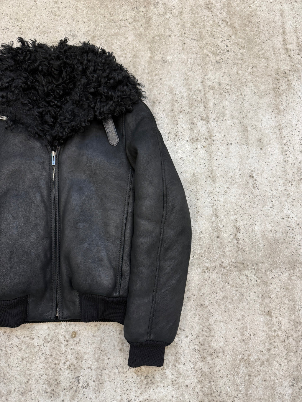 FW2001 Gucci by Tom Ford Mongolian Lamb Shearling Jacket