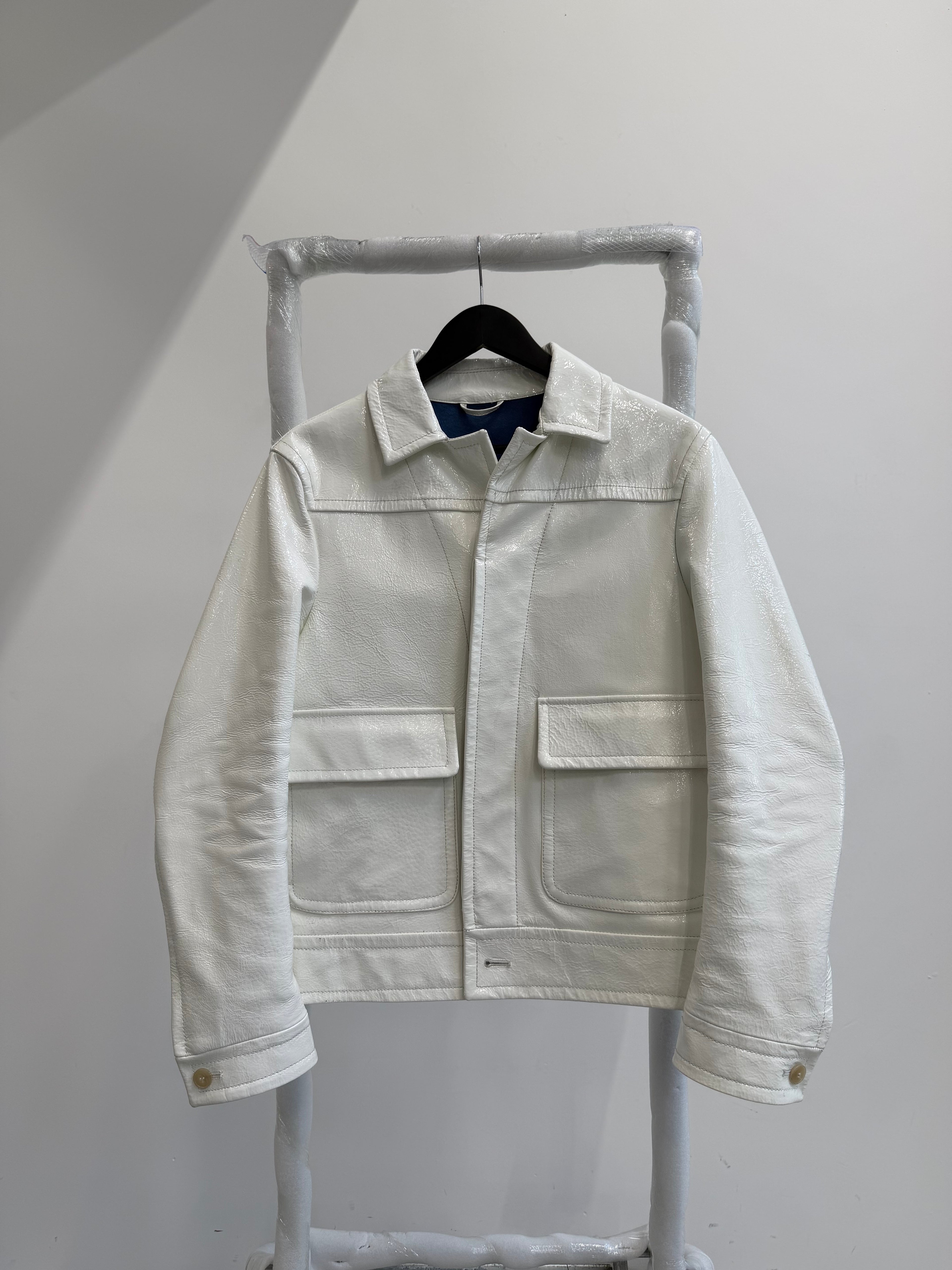 2001 Gucci by Tom Ford Patent Leather Jacket
