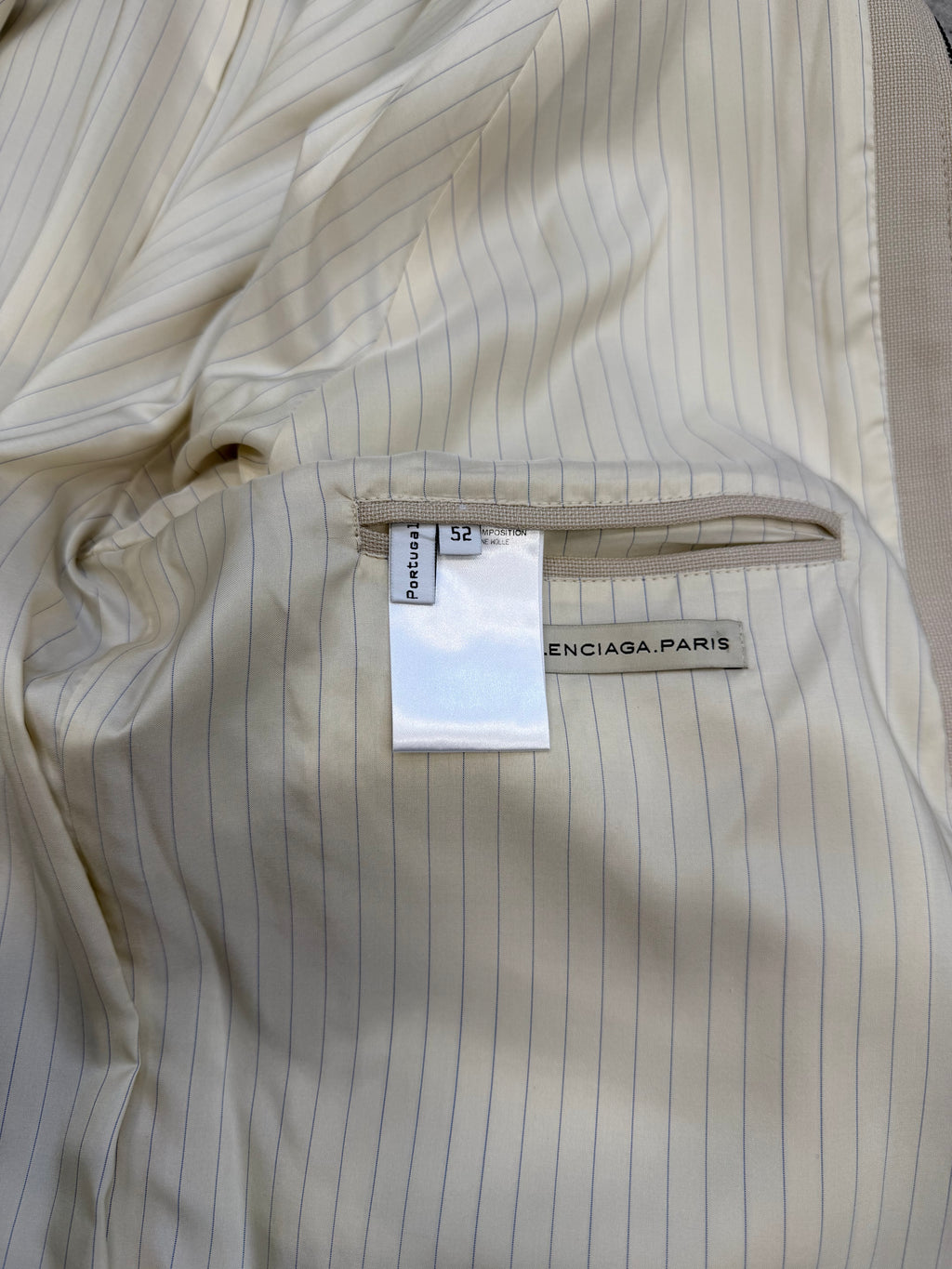 2007 Balenciaga by Nicolas Ghesquière Wool Track Jacket