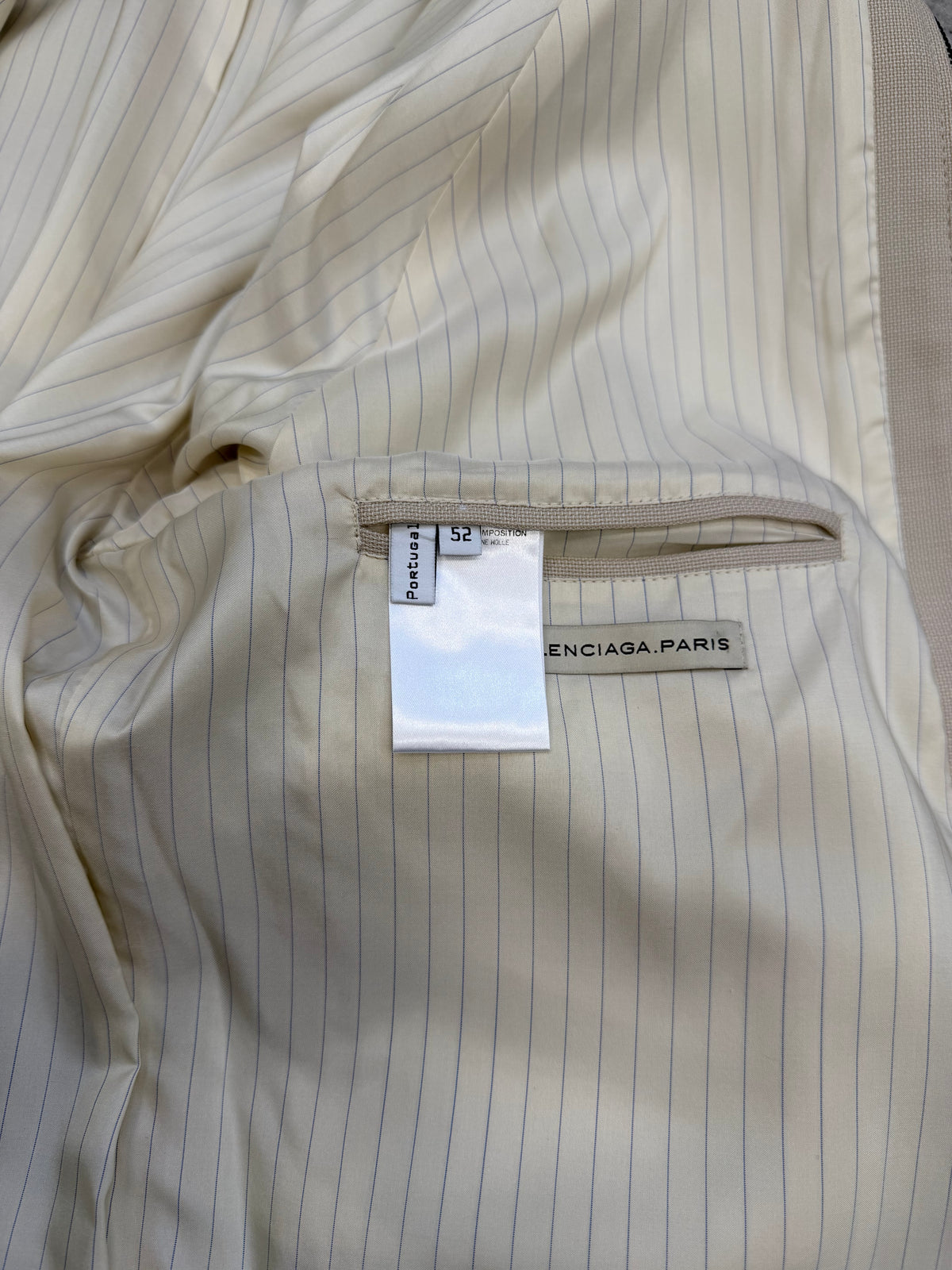 2007 Balenciaga by Nicolas Ghesquière Wool Track Jacket