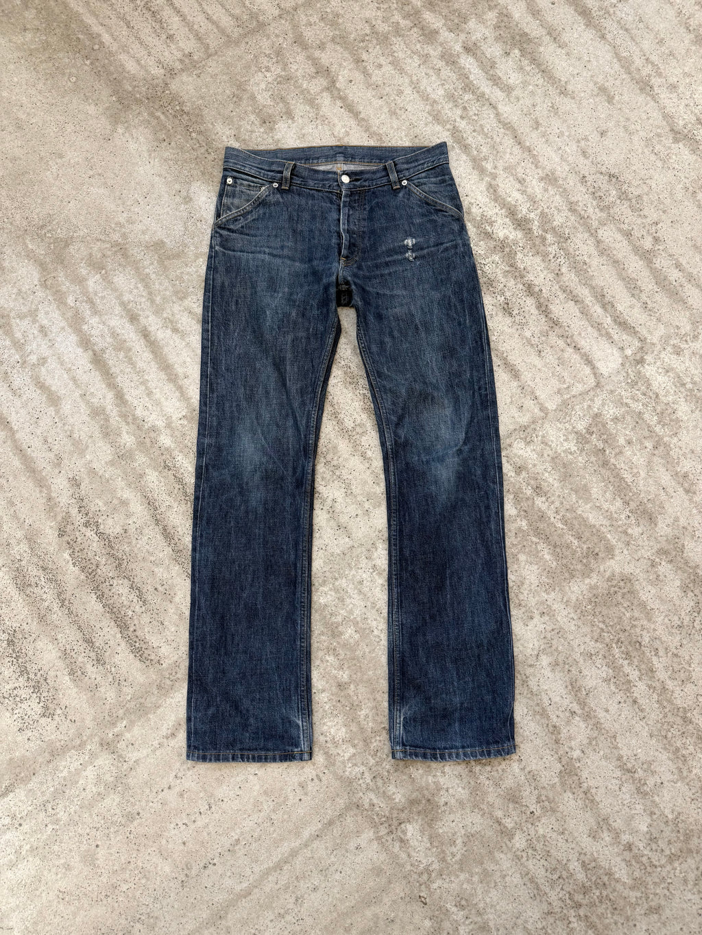 2000's Helmut Lang Wrangler Style Raw Denim