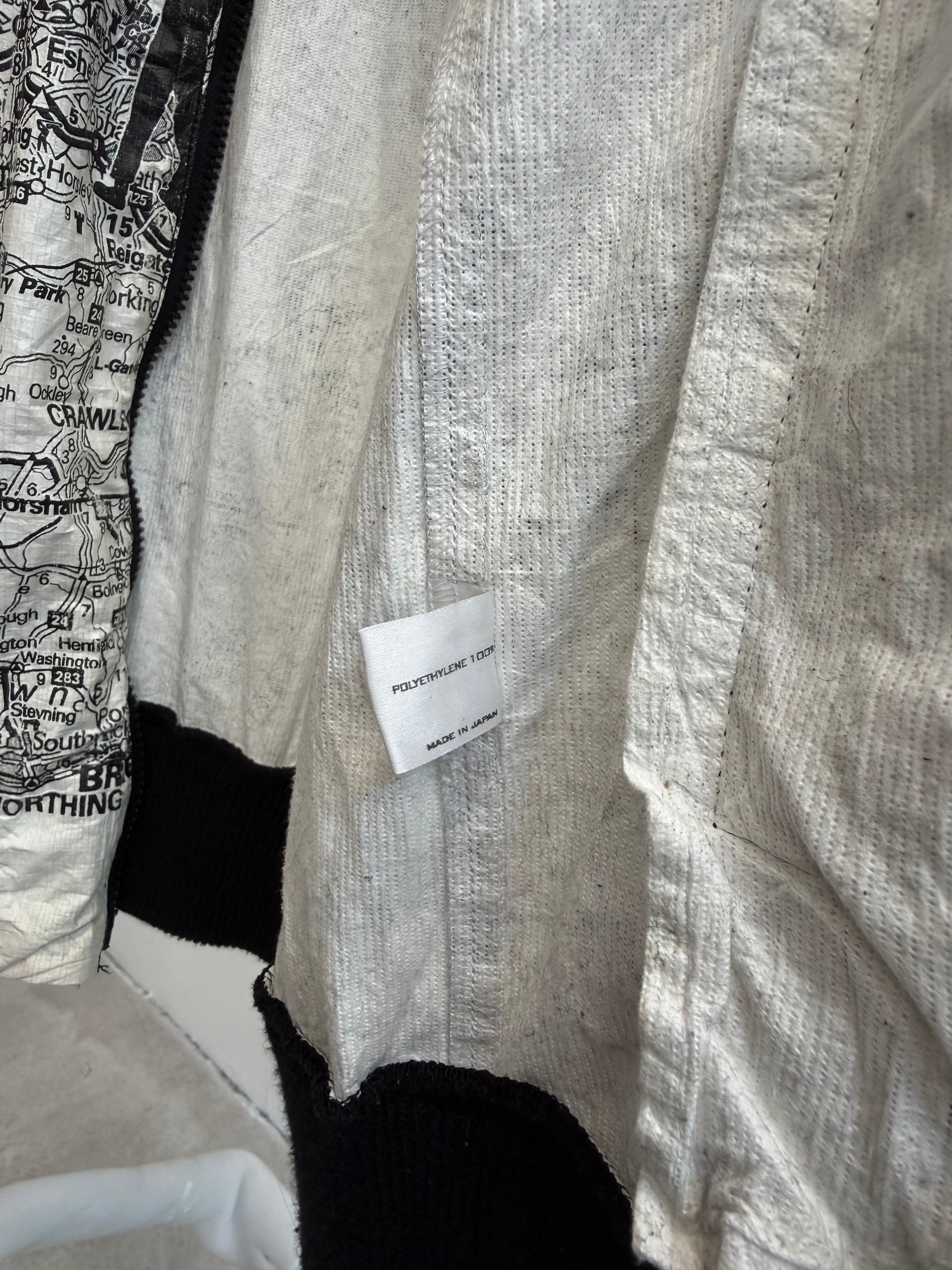 SS2004 Number Nine Polyethylene London Map Light Jacket