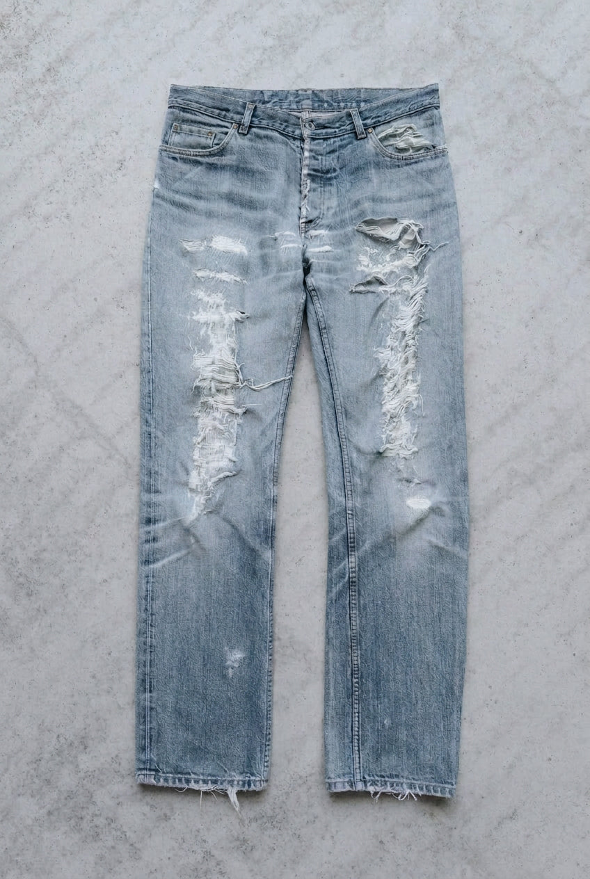 2000’s Helmut Lang Distressed Denim