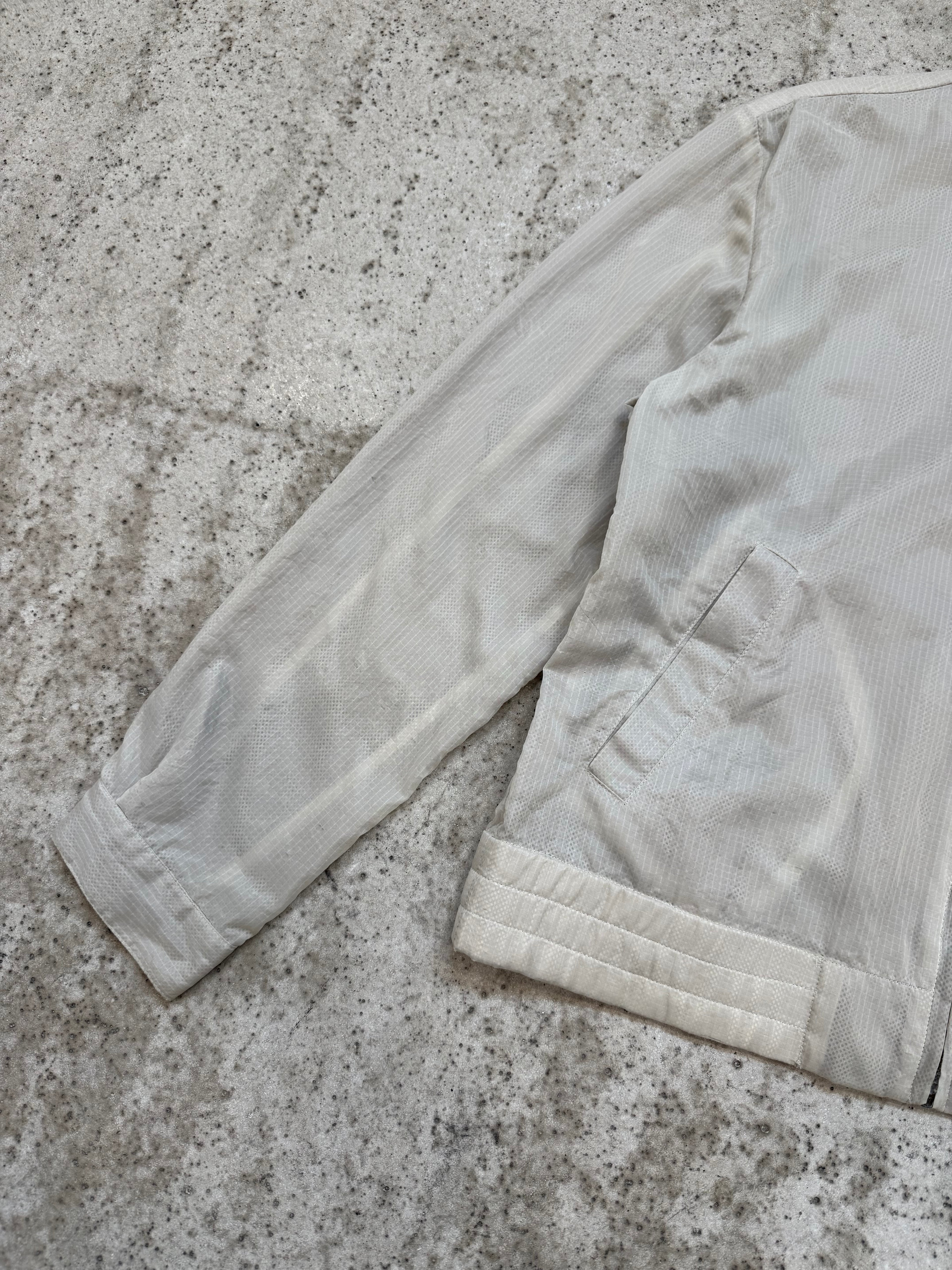 SS2005 Raf Simons Transparent Nylon Harrington Jacket