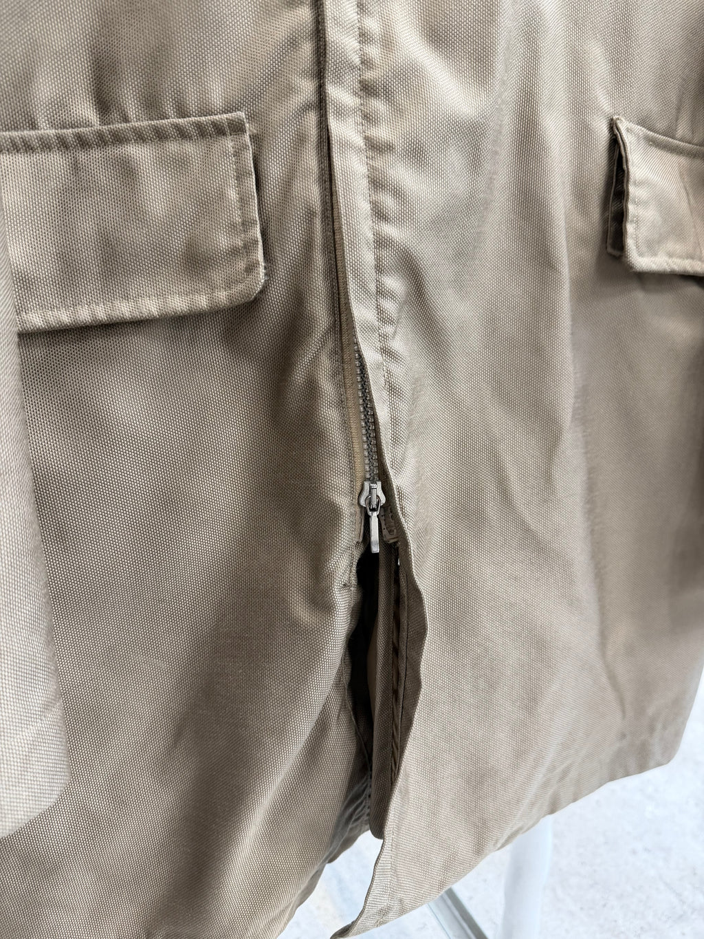 AW2000 Helmut Lang Ballistic Nylon Parka with Removable Down Liner