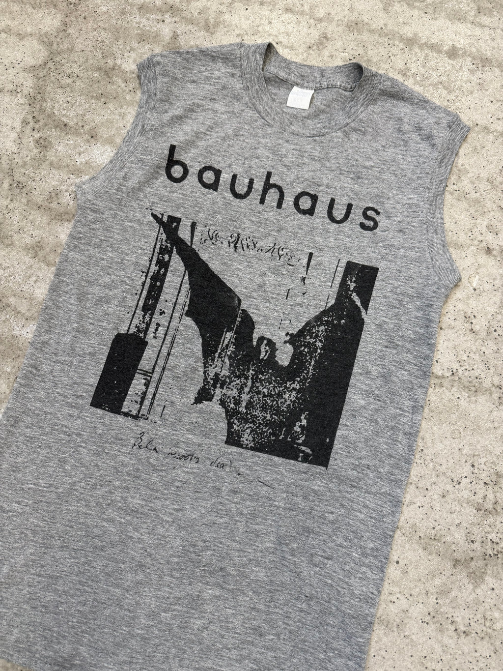 1980's Bauhaus 'Bela Lugosi Is Dead' Tanktop