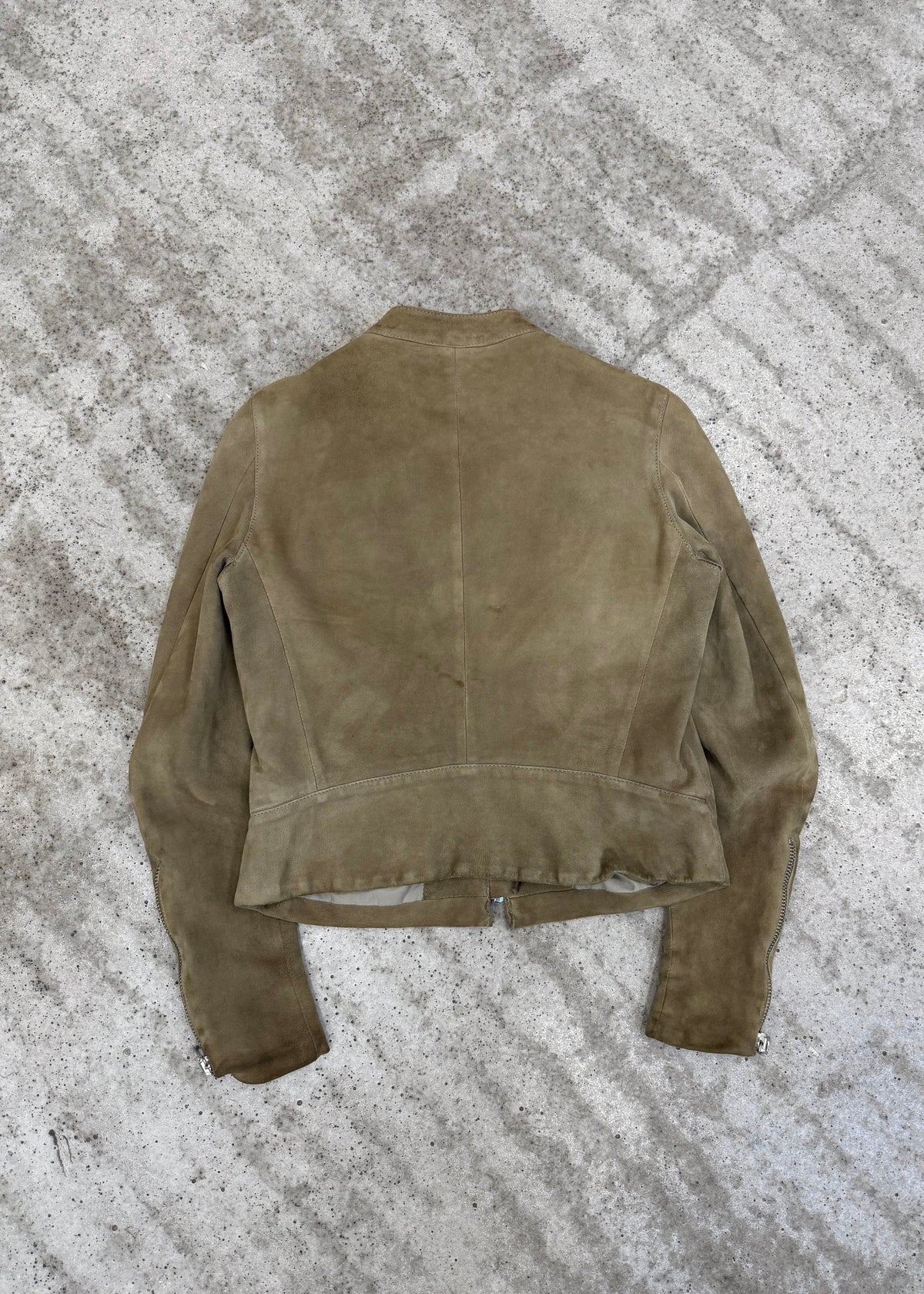 AW2005 Martin Margiela Women’s 5-Zip Suede Jacket