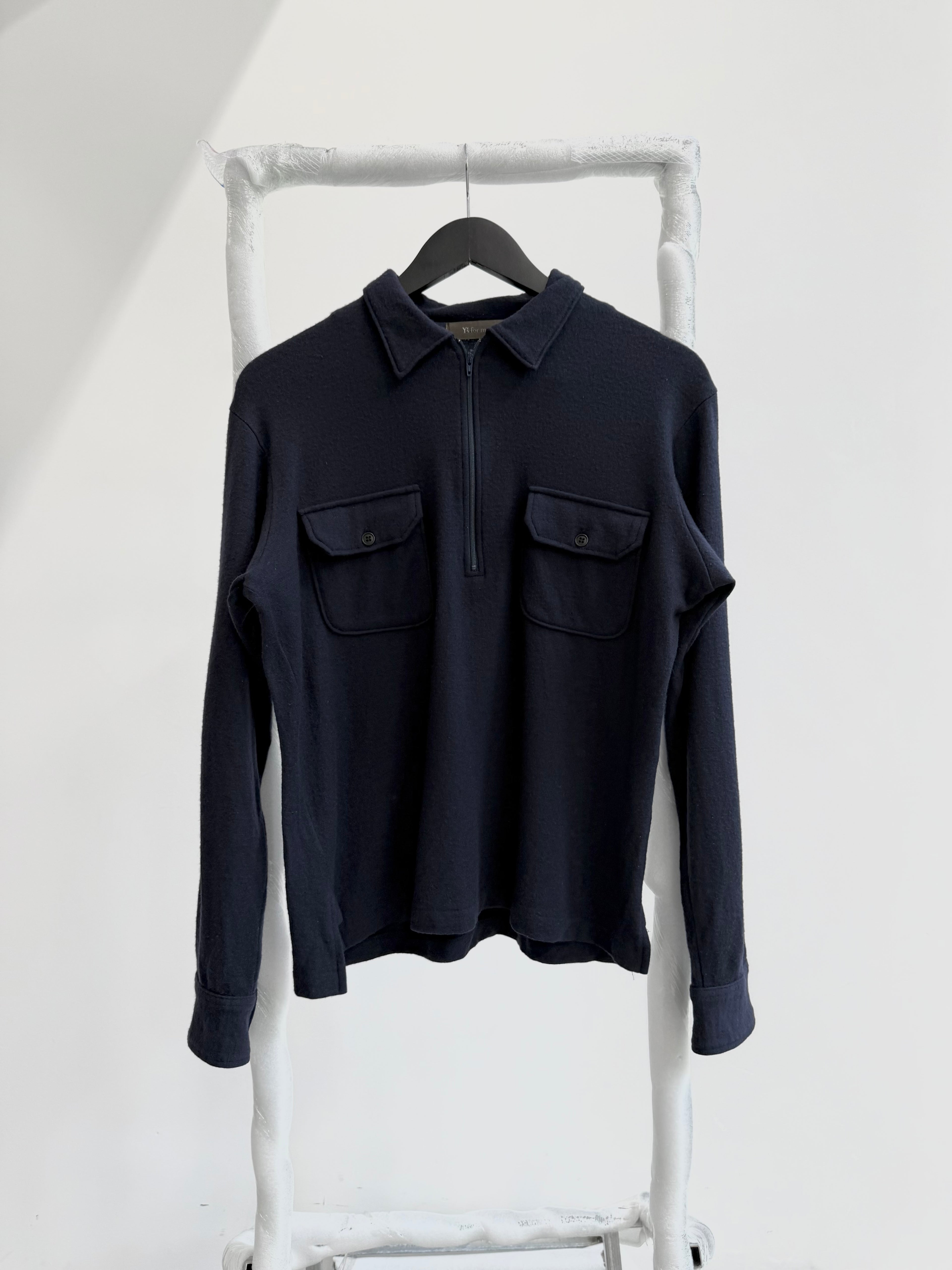 1990’s Yohji Yamamoto Wool Quarter Zip