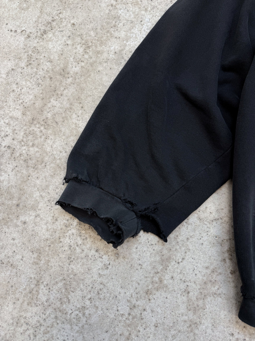 SS2002 Raf Simons 'Terror' Oversize Hoodie With Enzyme Wash