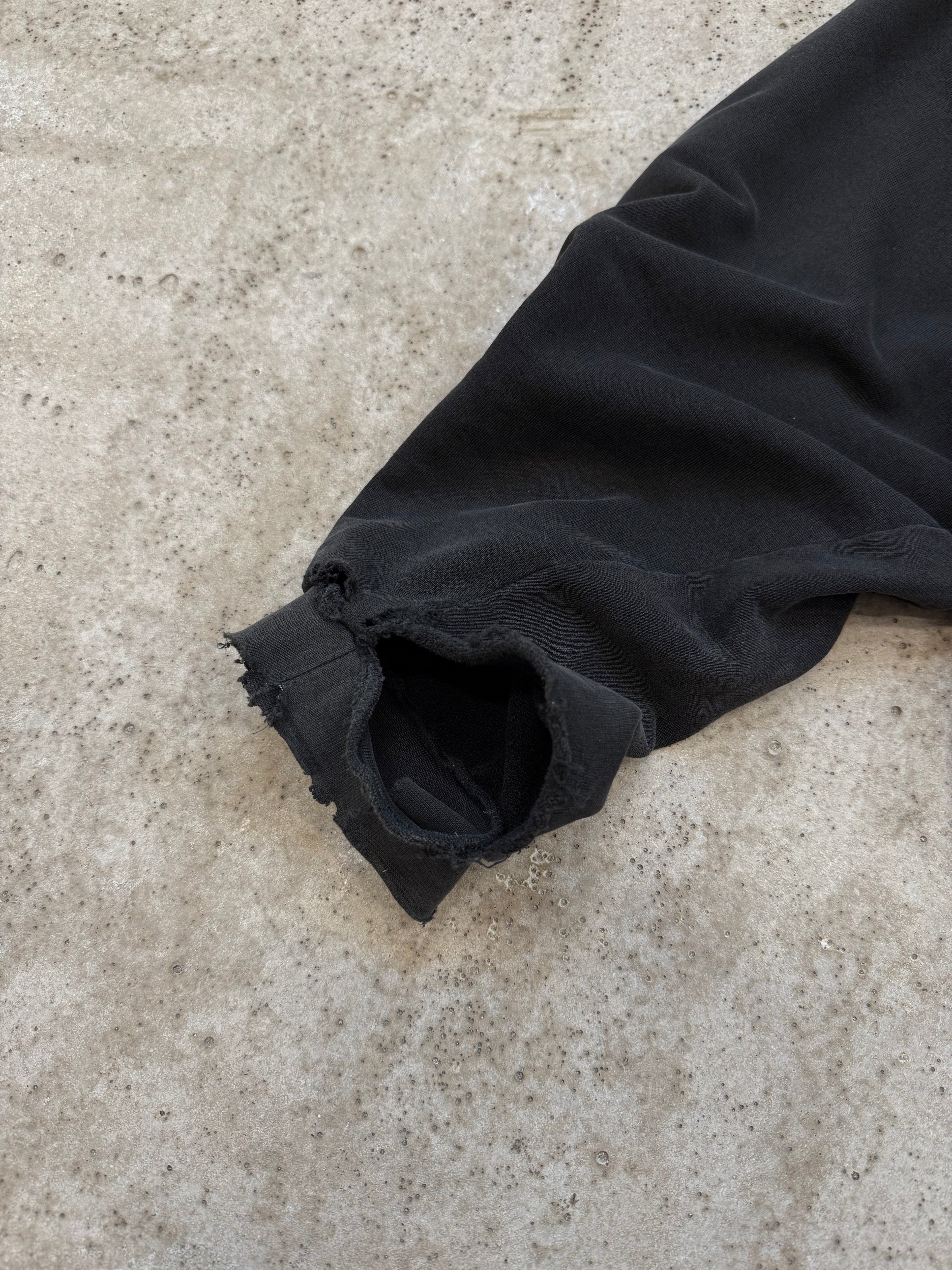 SS2002 Raf Simons 'Terror' Oversize Hoodie With Enzyme Wash