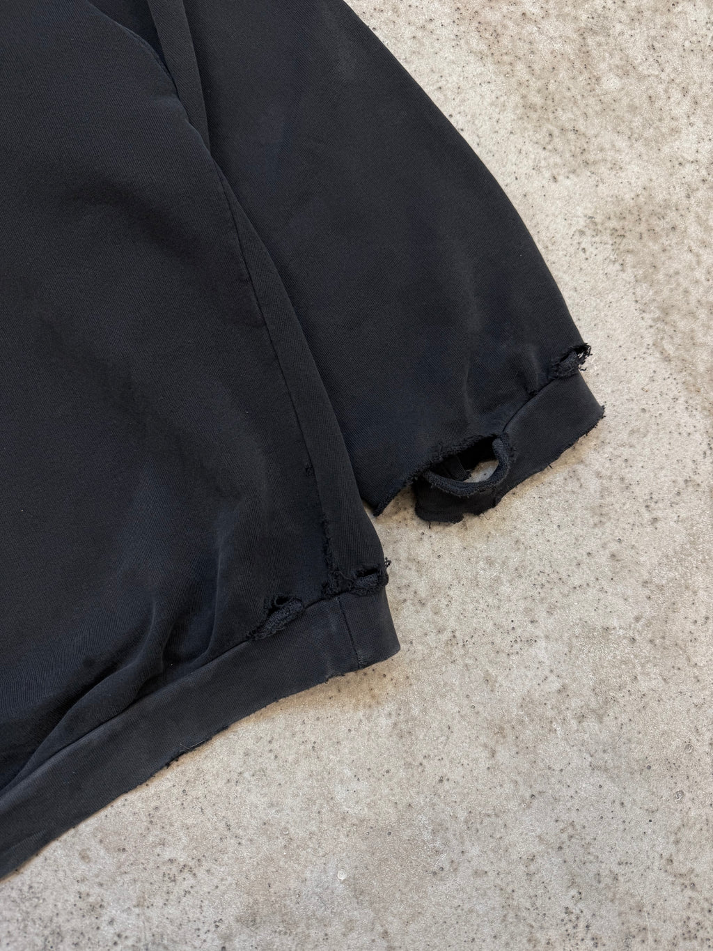 SS2002 Raf Simons 'Terror' Oversize Hoodie With Enzyme Wash