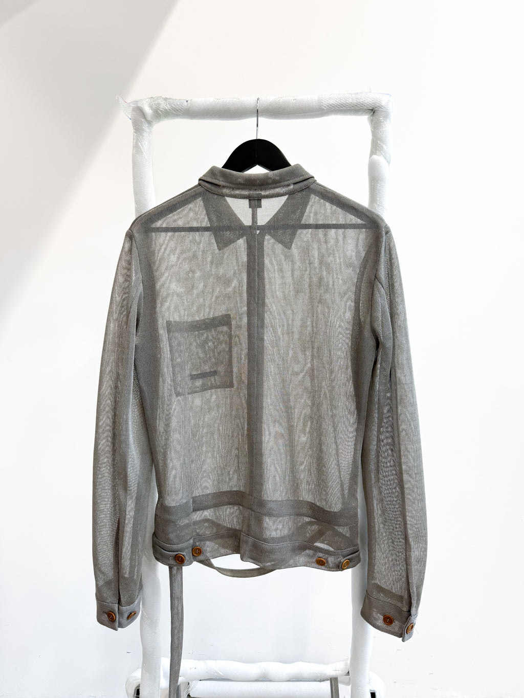 SS2001 Helmut Lang Monofilament Sheer One Pocket