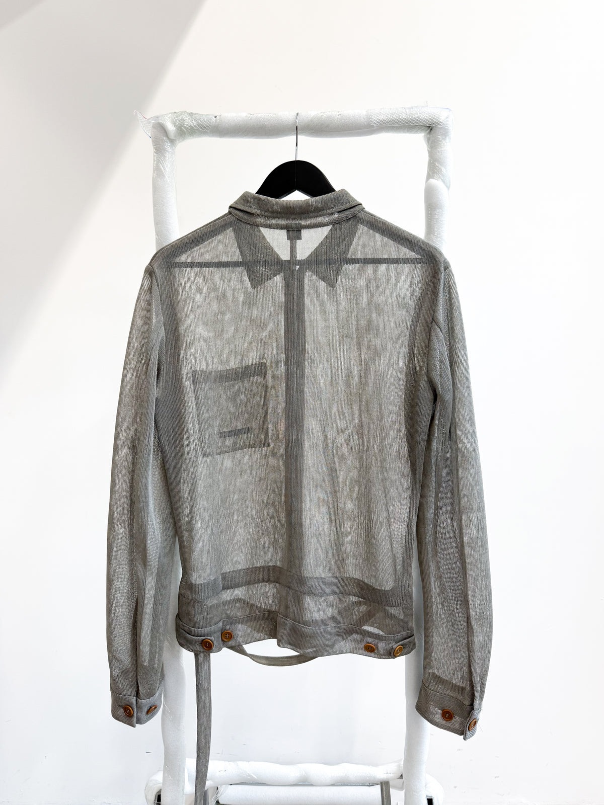 SS2001 Helmut Lang Monofilament Sheer One Pocket