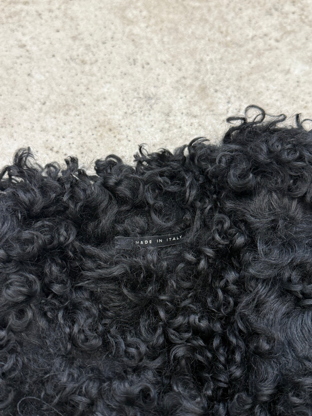 FW2001 Gucci by Tom Ford Mongolian Lamb Shearling Jacket