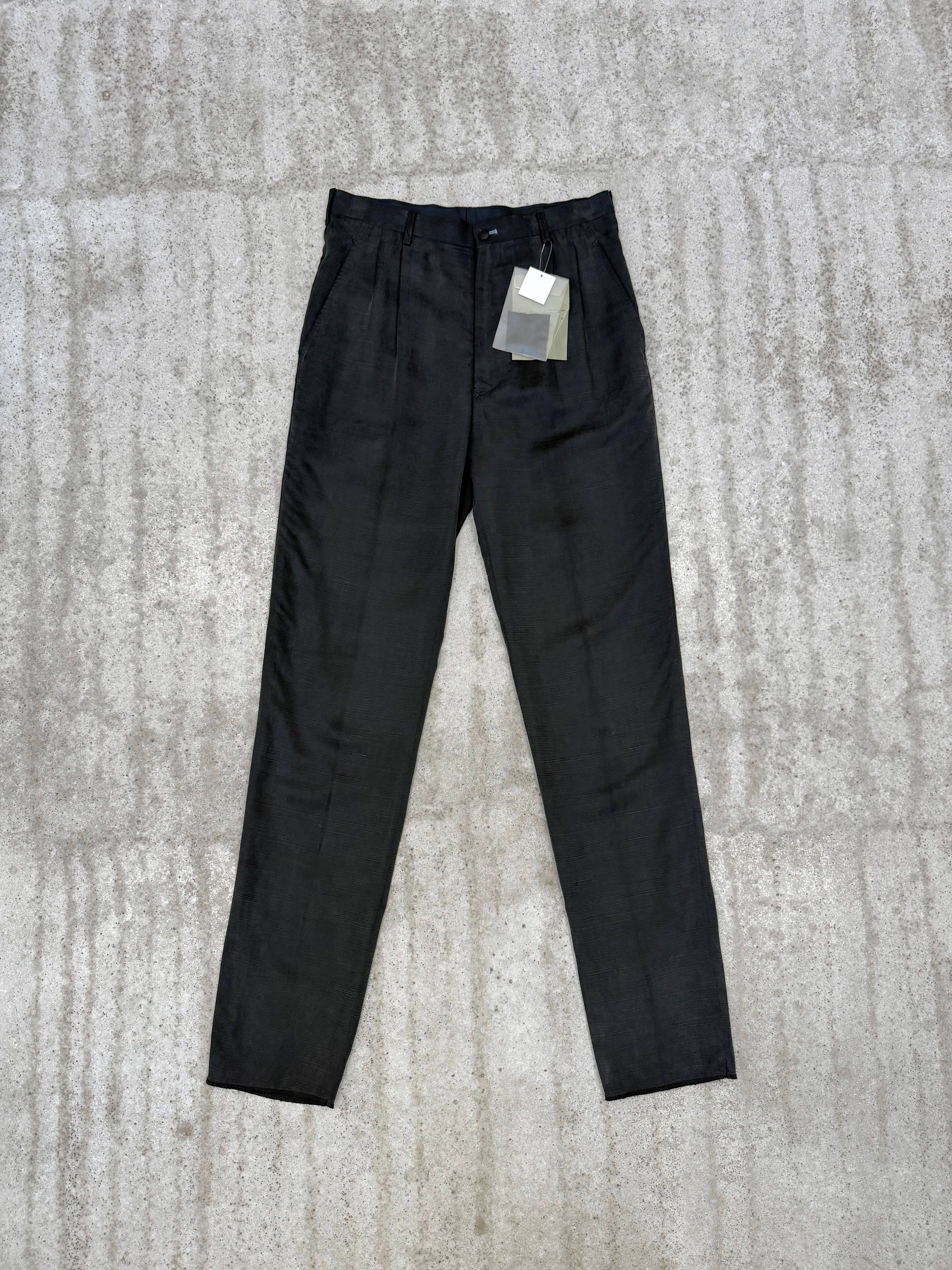 Yohji Yamamoto Pour Homme AW2002 Silk Pants