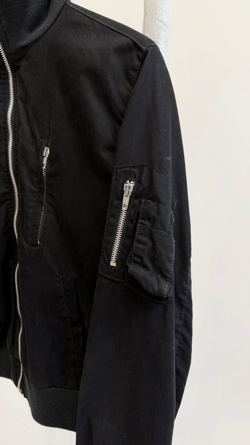 1999 Helmut Lang High-Neck Bomber Jacket