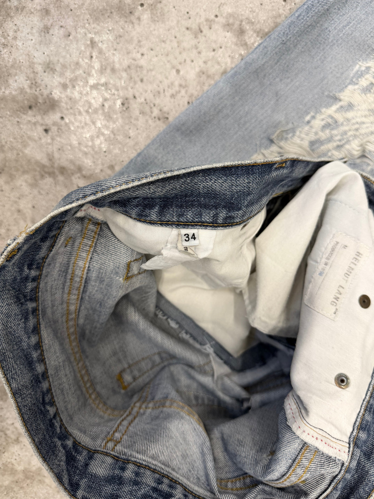 2000’s Helmut Lang Distressed Denim